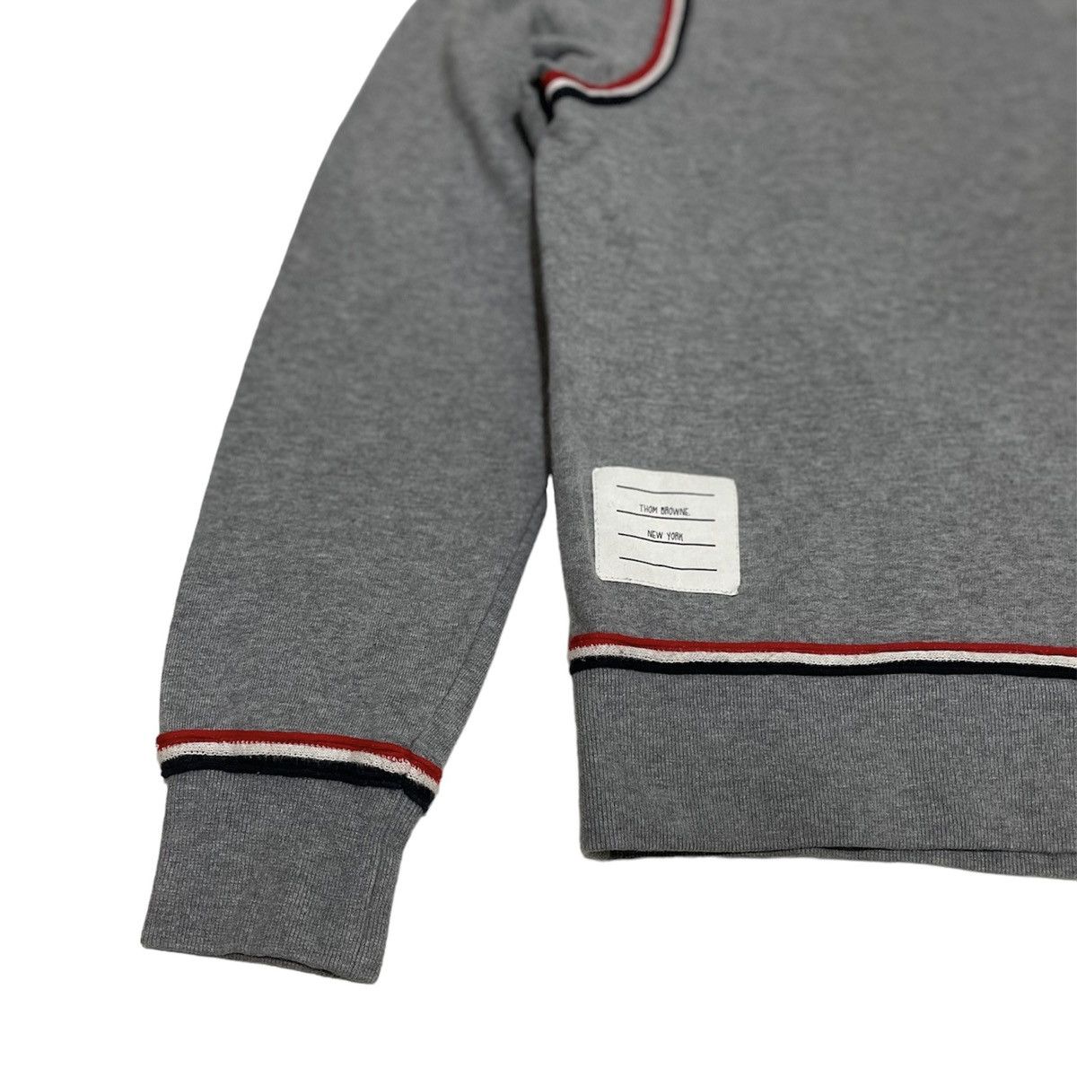Thom Browne Thom Browne Contrast Stripe Sweater Size US S / EU 44-46 / 1 - 2 Thumbnail