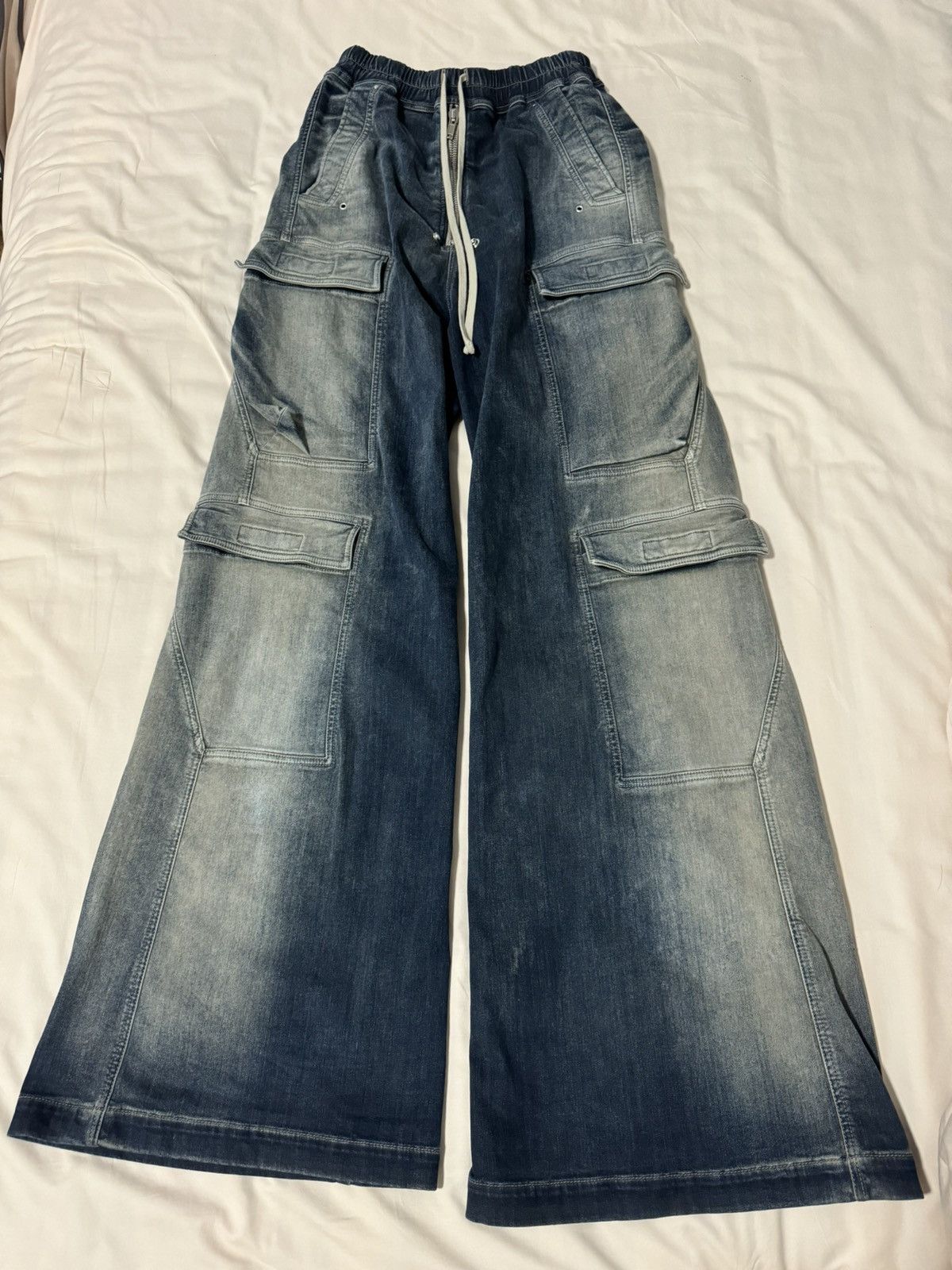 Rick Owens × Rick Owens Drkshdw Rick Owens Double Jumbo Cargo 