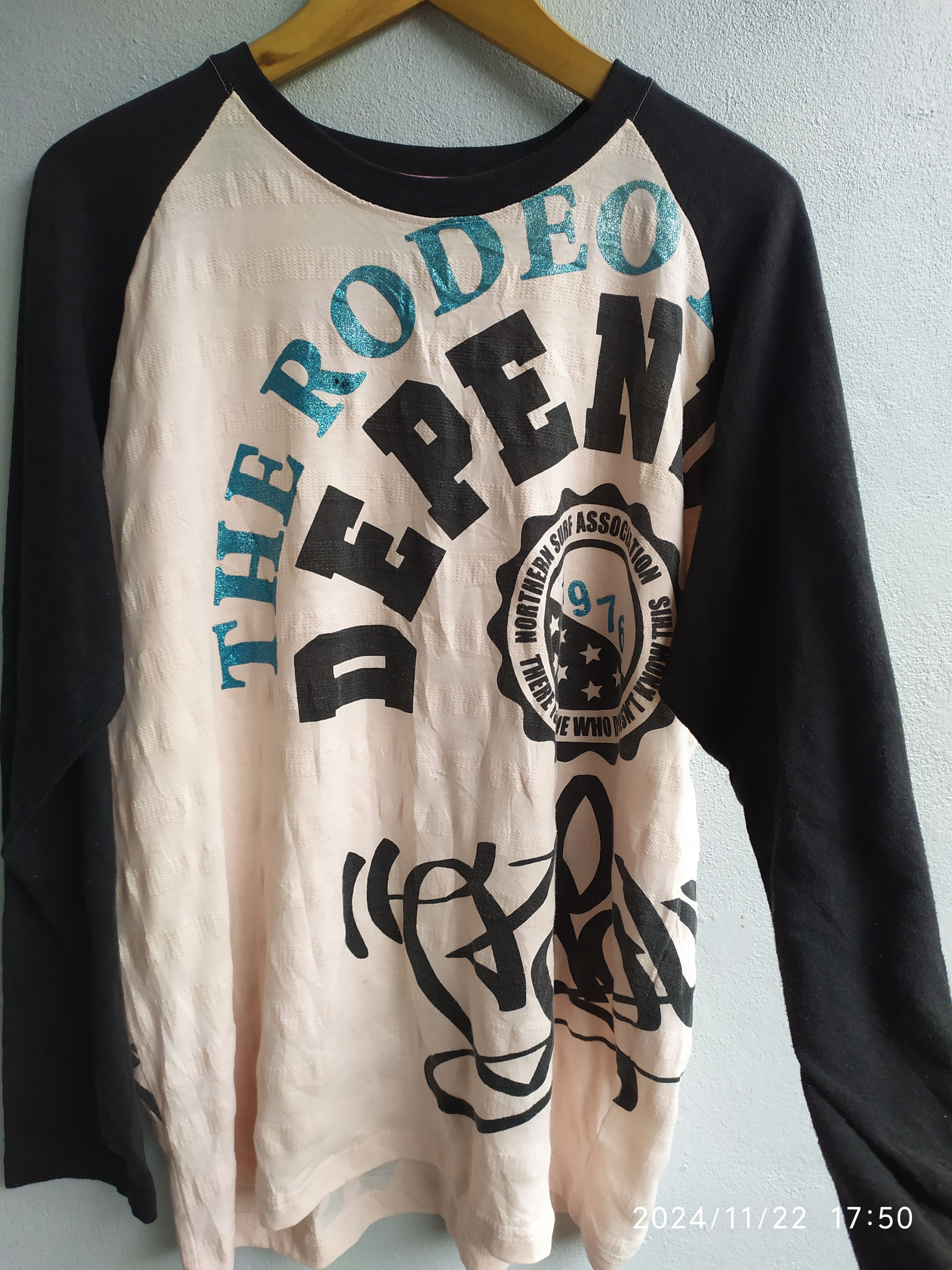 If Six Was Nine × Japanese Brand × Le Grande Bleu (L.G.B.) Japanese The Rodeo Long slevee Shirt Size US L / EU 52-54 / 3 - 3 Thumbnail