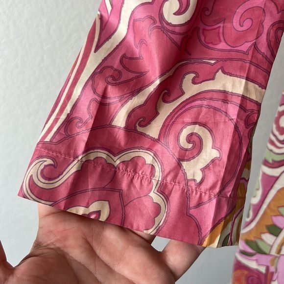 Etro × Vintage ETRO Paisley Trench Rain Coat Slicker Size M / US 6-8 / IT 42-44 - 5 Thumbnail