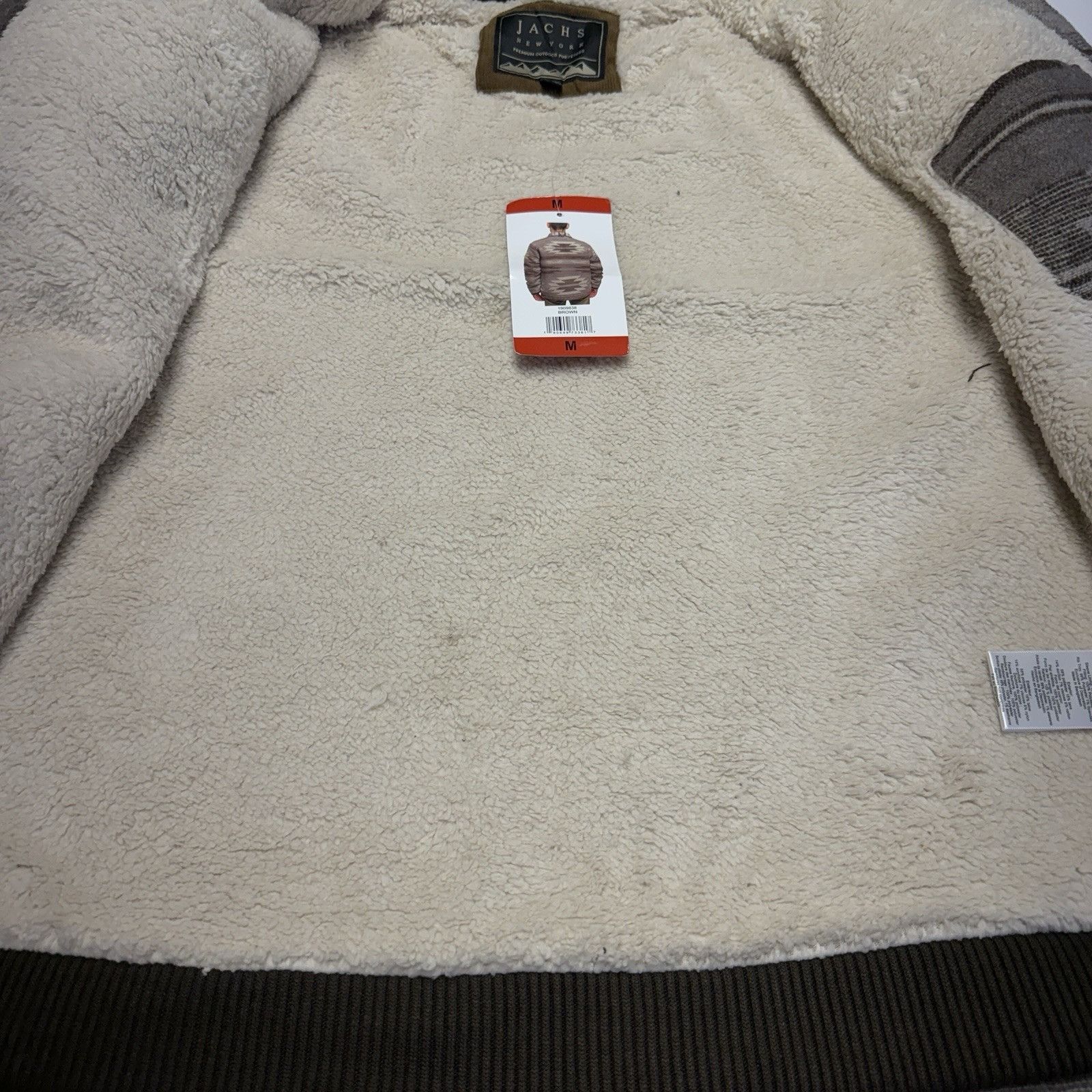 JACHS NY Jachs New York Aztec Jacket Mens Medium Snap Button Sherpa L Size US M / EU 48-50 / 2 - 8 Thumbnail