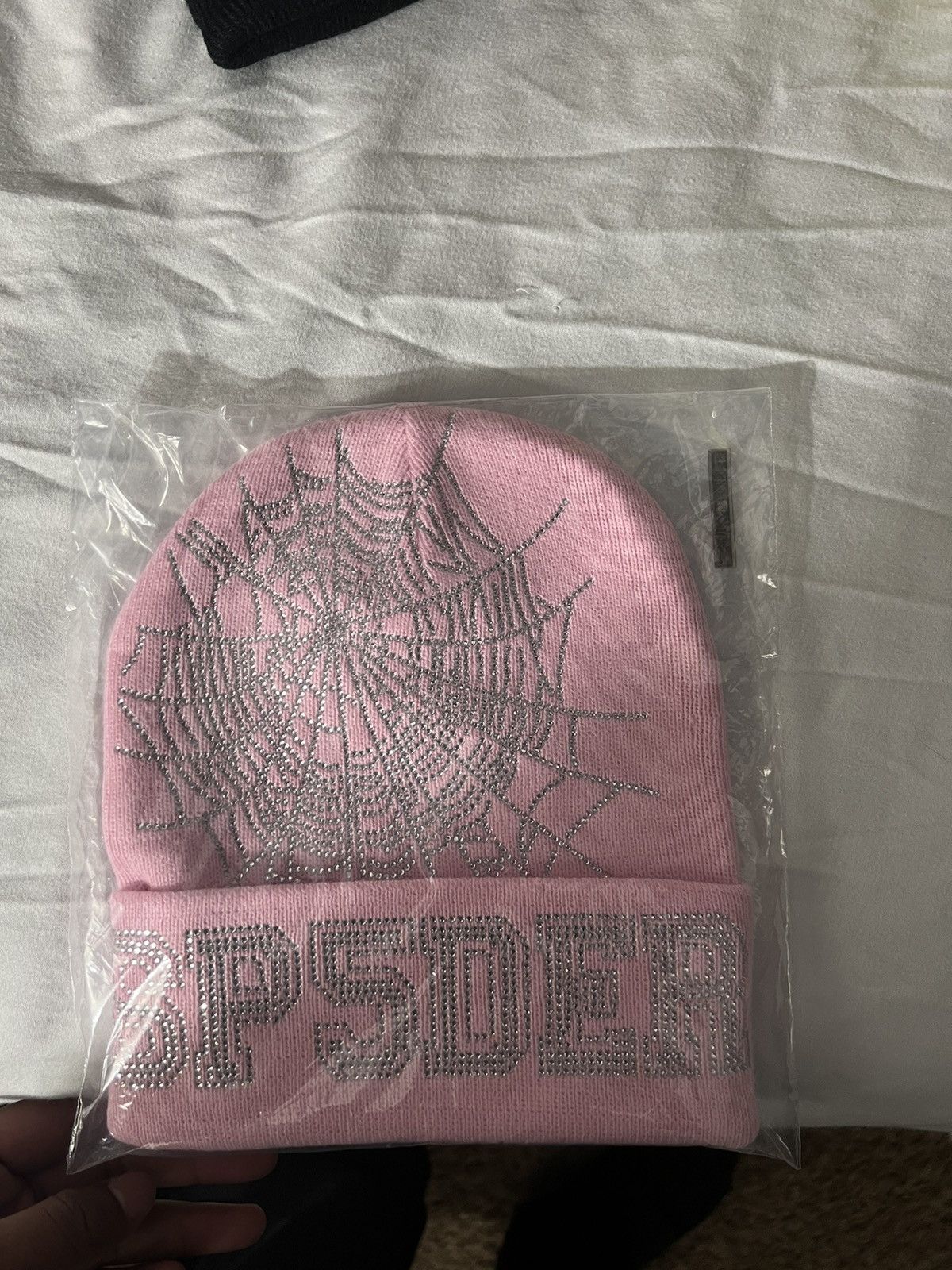 Spider Worldwide PINK WEB SP5DER BEANIE - Brand New | Grailed