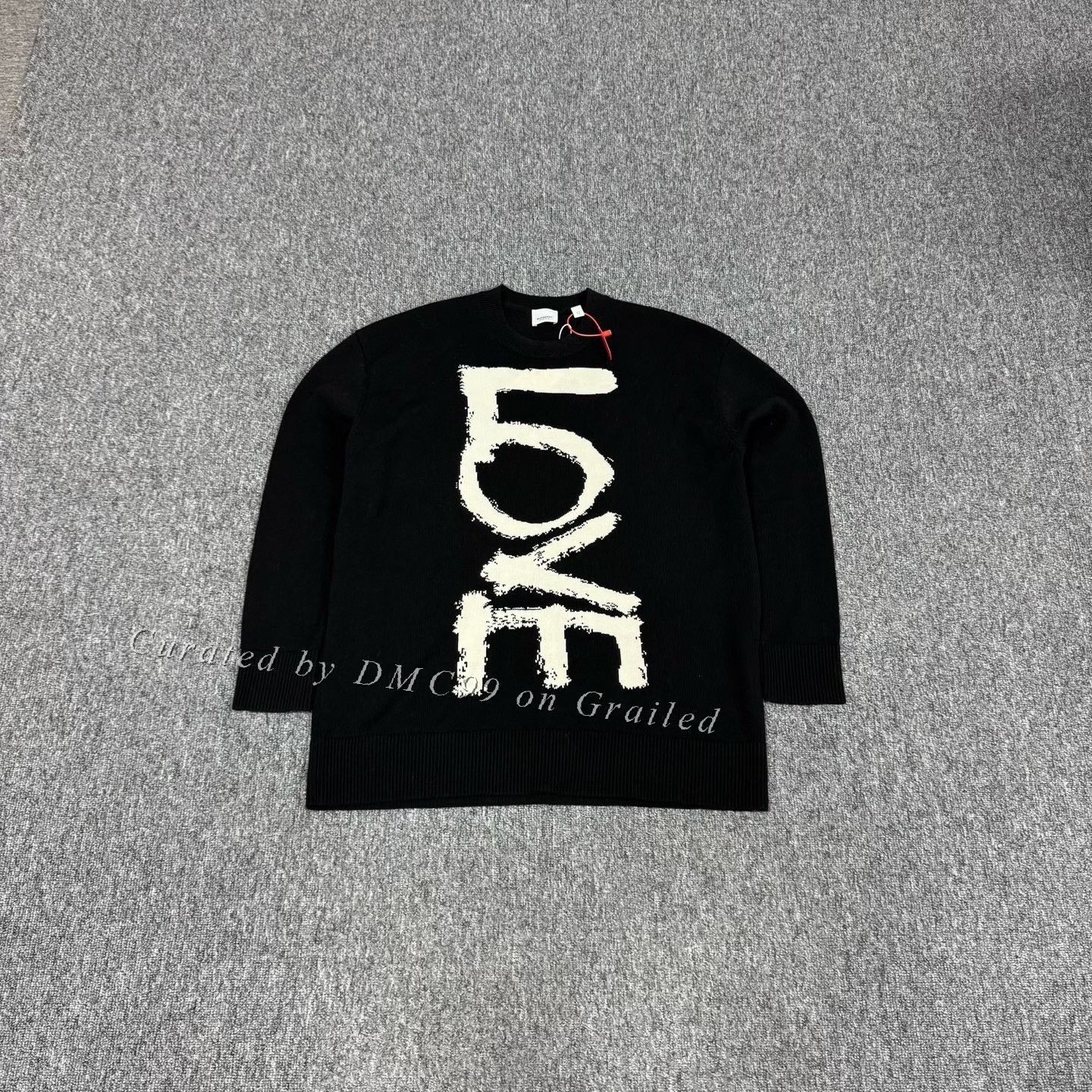 Burberry Burberry Graffiti Logo Knit Sweater Size XS / US 0-2 / IT 36-38 - 1 Thumbnail