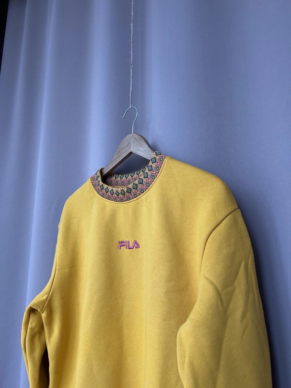 Fila Fila Embroidered Logo Sweatshirt Mens Size M Size US M / EU 48-50 / 2 - 4 Thumbnail