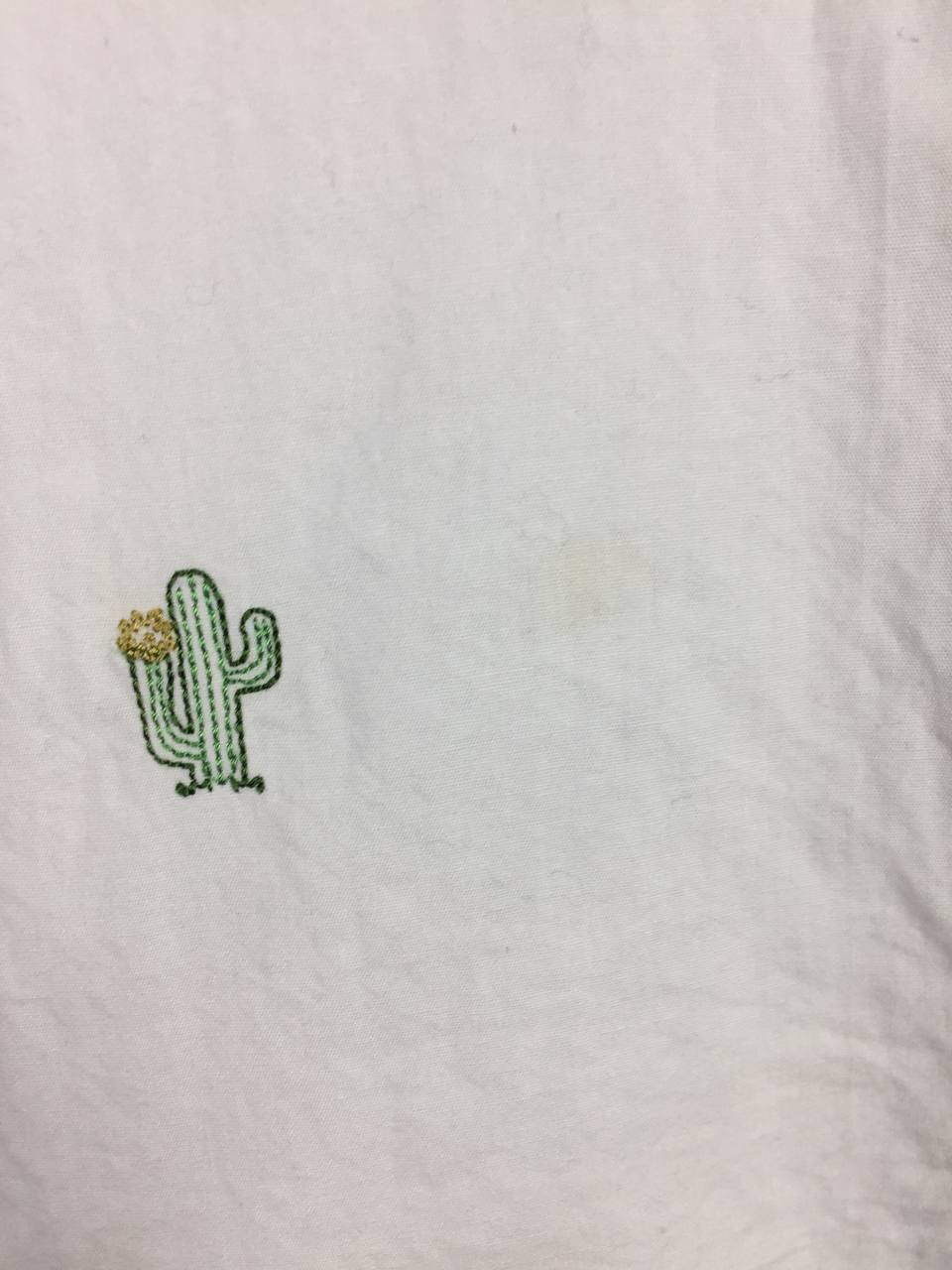 Guess GUESS Cactus Print Vacation Vibe Button Up Shirt Size US XXL / EU 58 / 5 - 5 Thumbnail