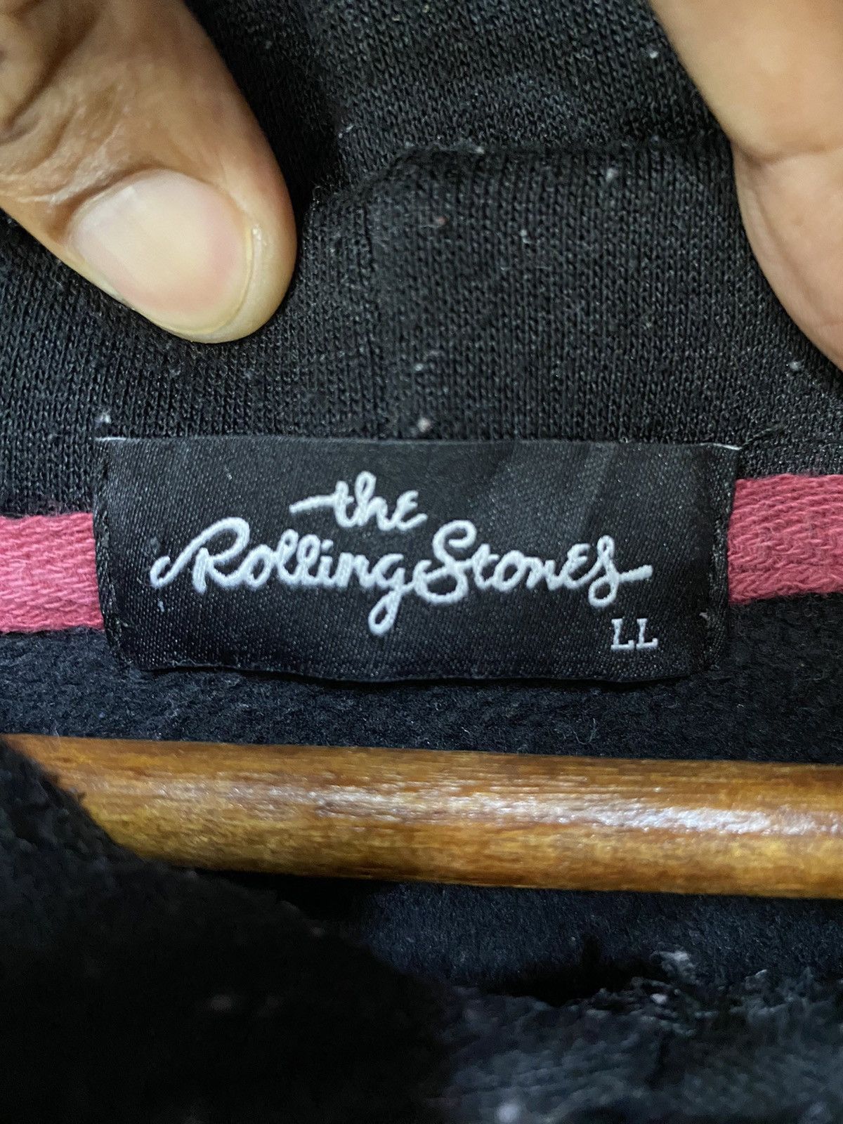 The Rolling Stones Band The Rolling Stones Hoodie Big Logo Spellout Size L Size US L / EU 52-54 / 3 - 7 Thumbnail