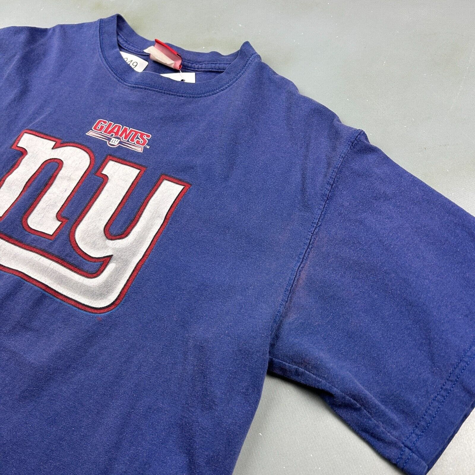 NFL VINTAGE | NY GIANTS Big Logo NFL Football T-Shirt sz L Adult Size US L / EU 52-54 / 3 - 5 Thumbnail