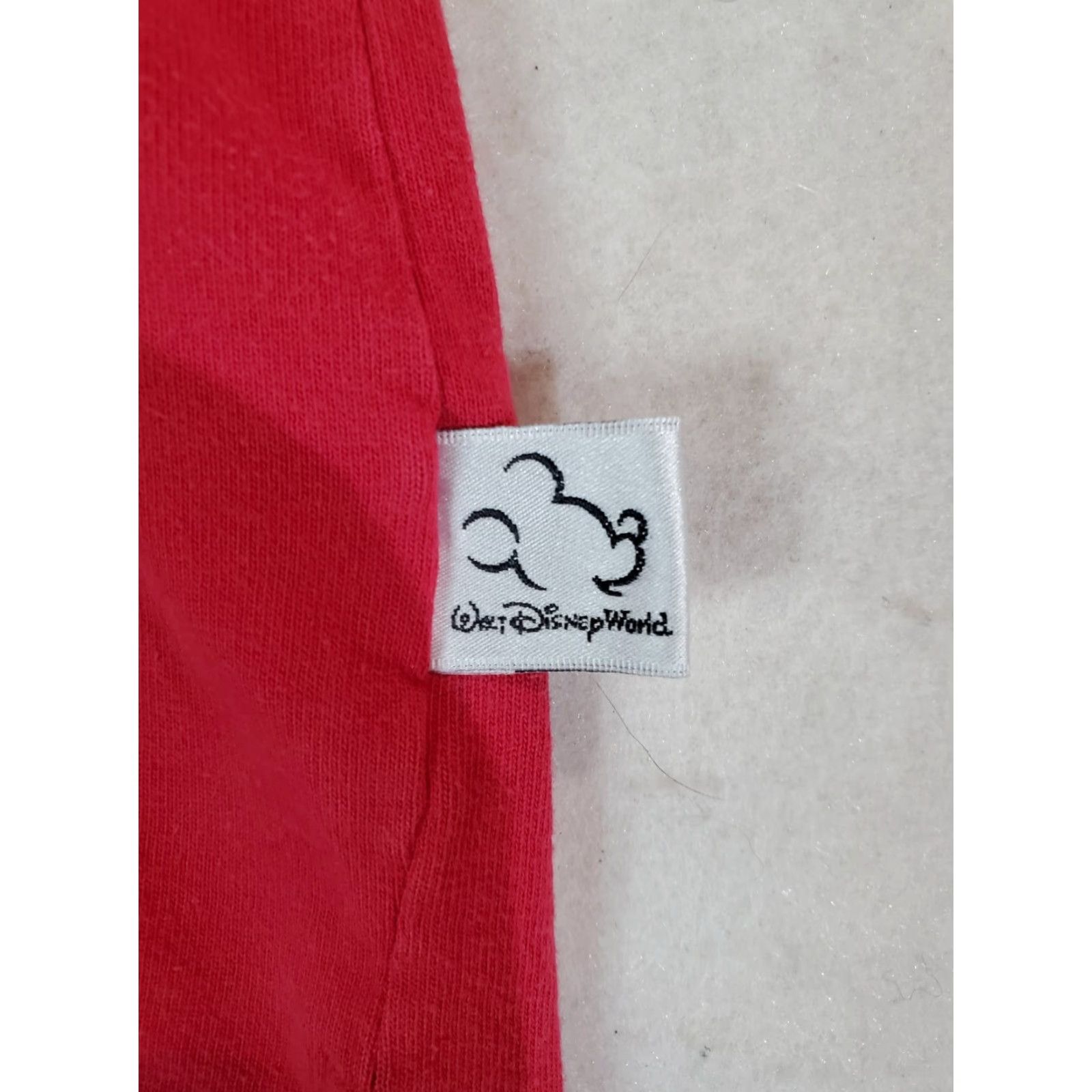 Disney VINTAGE Disney Walt Disney Signature Polo Shirt Short Sleeve Embroidered Mickey Mens Medium Red Polo Shirt Embroidered Golf Collection Size US M / EU 48-50 / 2 - 3 Thumbnail