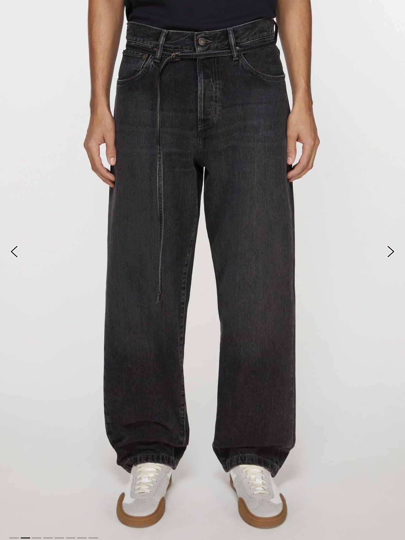 Acne Studios Acne Studios 1991 Toj Vintage Black Size US 27 - 1 Thumbnail