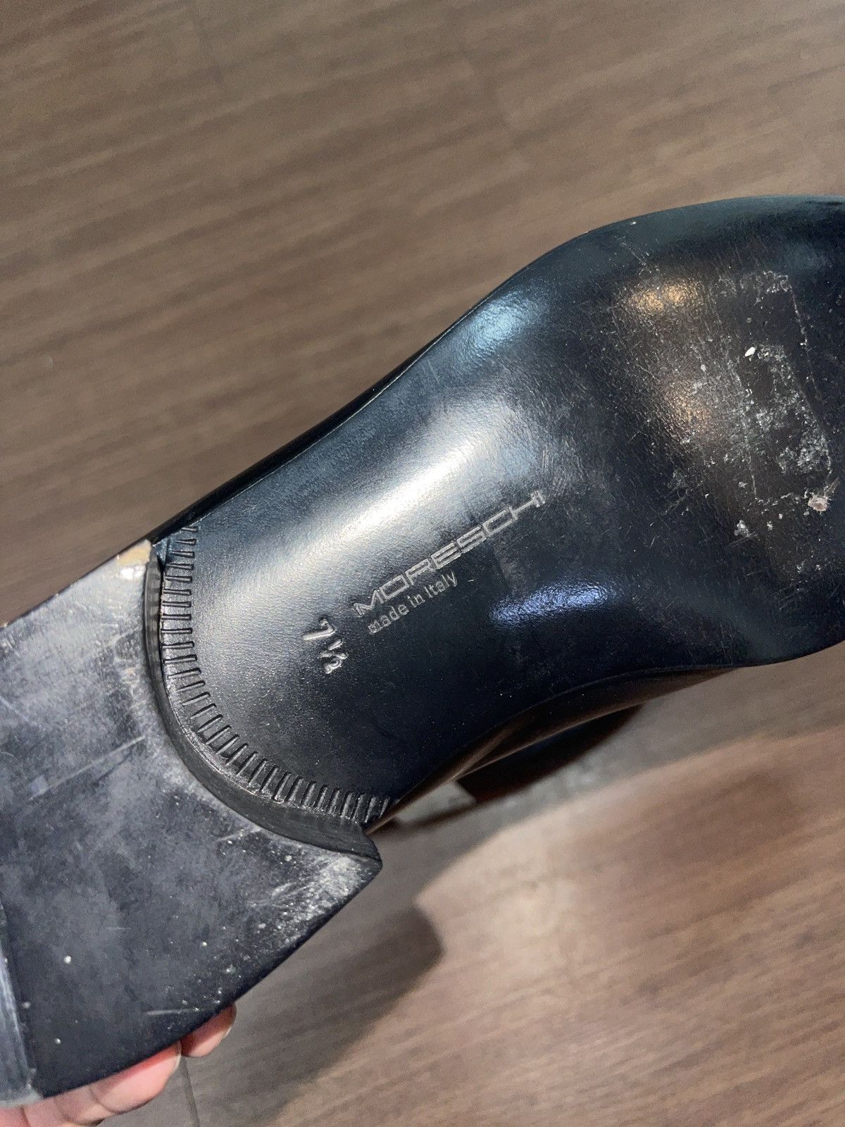 Moreschi MORESCHI Black Leather Loafers Size US 7.5 / EU 40-41 - 5 Thumbnail