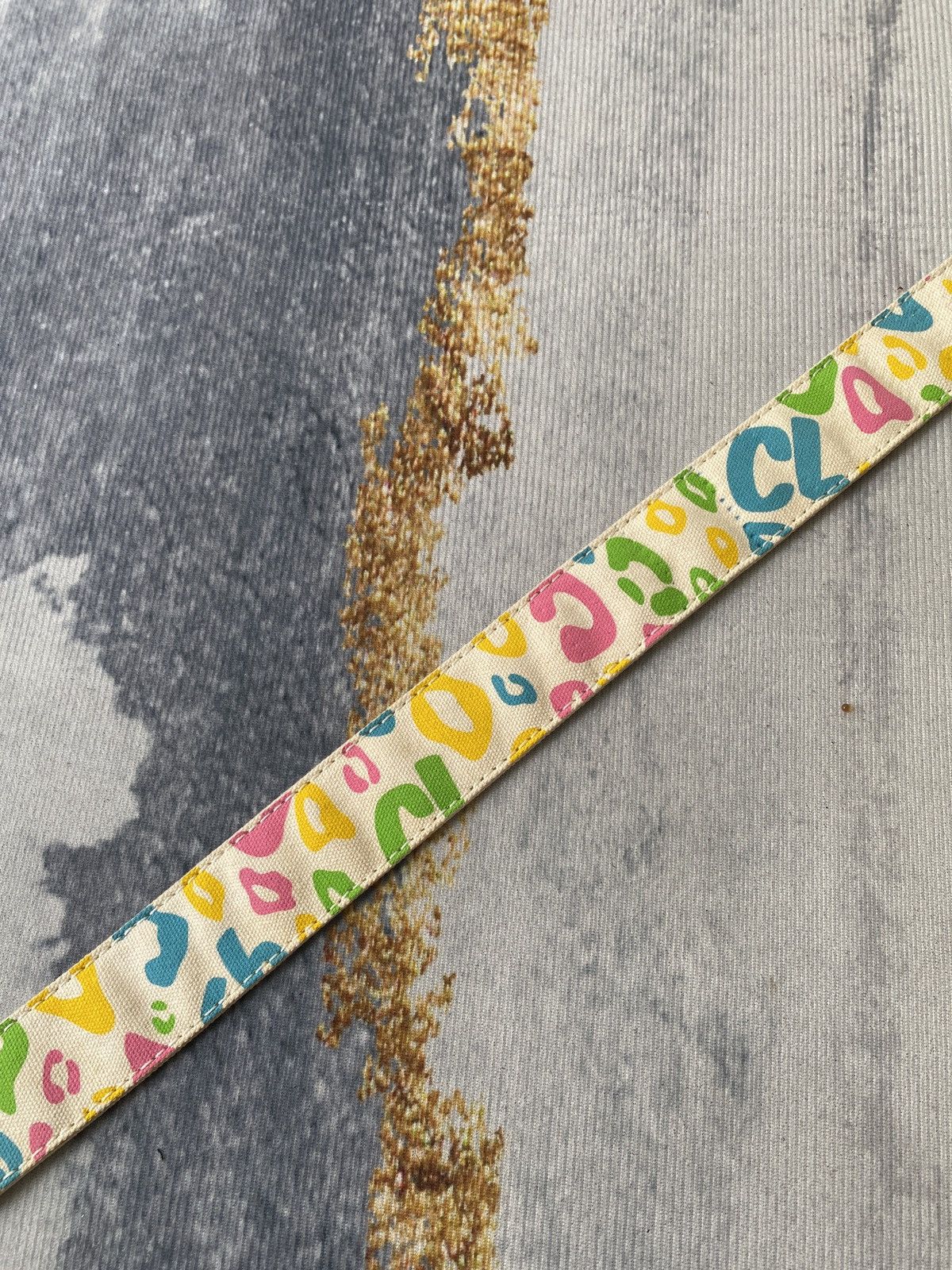 Hysteric Glamour Japanese Brand Co & Lu Rip Off ACDC Band Multicolor Belt Size ONE SIZE - 5 Thumbnail