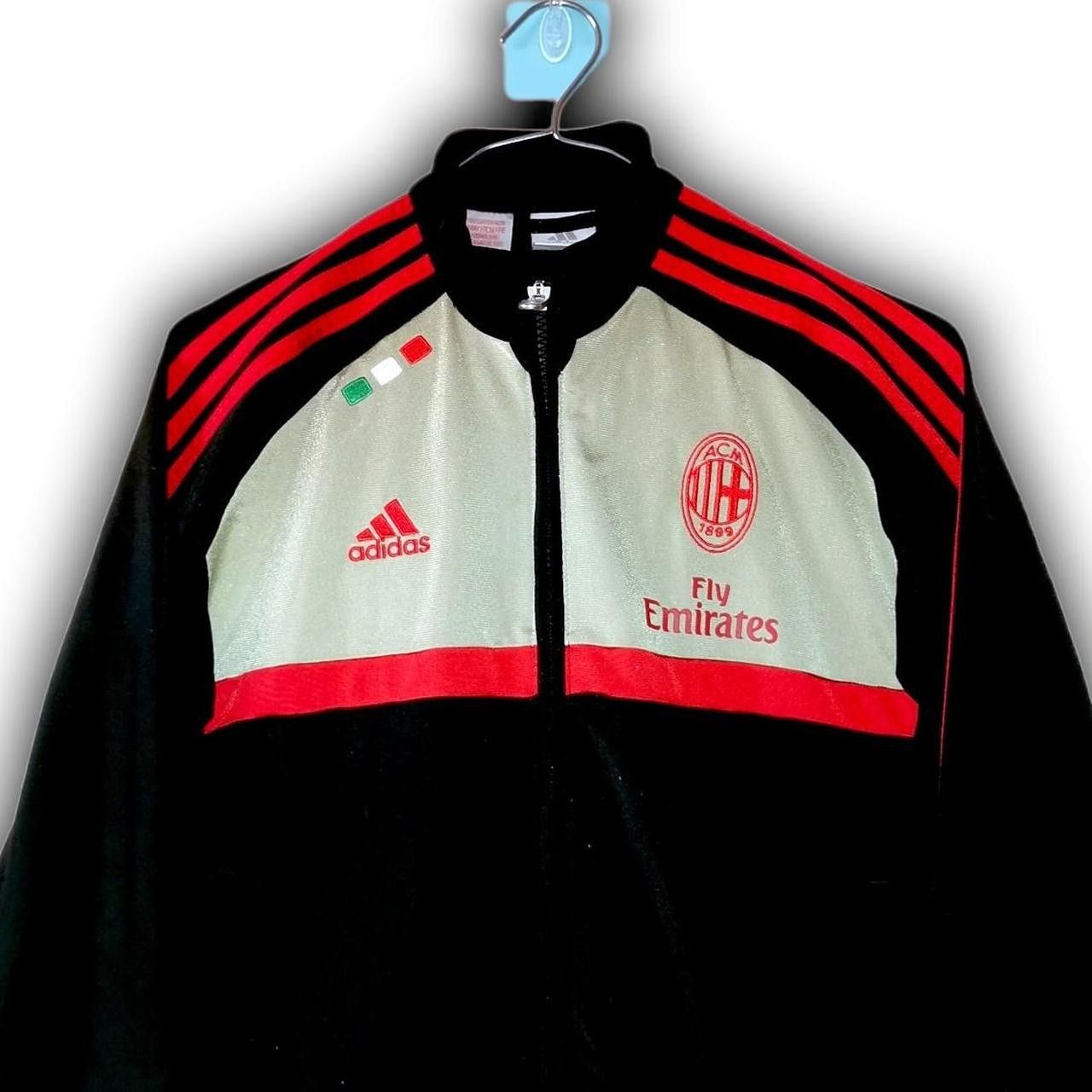 Adidas Ac Milan Italy 2010 2011 2012 Away Shirt Jersey Jacket Size US XS / EU 42 / 0 - 2 Thumbnail