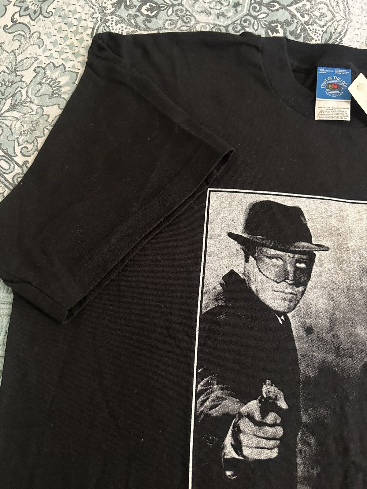 Fruit Of The Loom × Vintage Very rare vintage early 90s The green hornet T-shirt Size US L / EU 52-54 / 3 - 6 Thumbnail