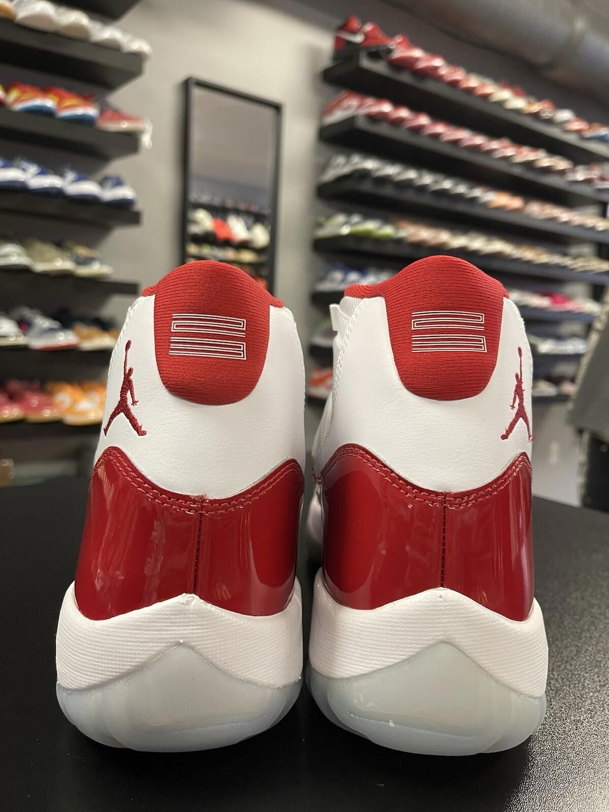 Jordan Brand Size 12 - Air Jordan 11 Cherry Retro Varsity Red White Size US 12 / EU 45 - 3 Thumbnail