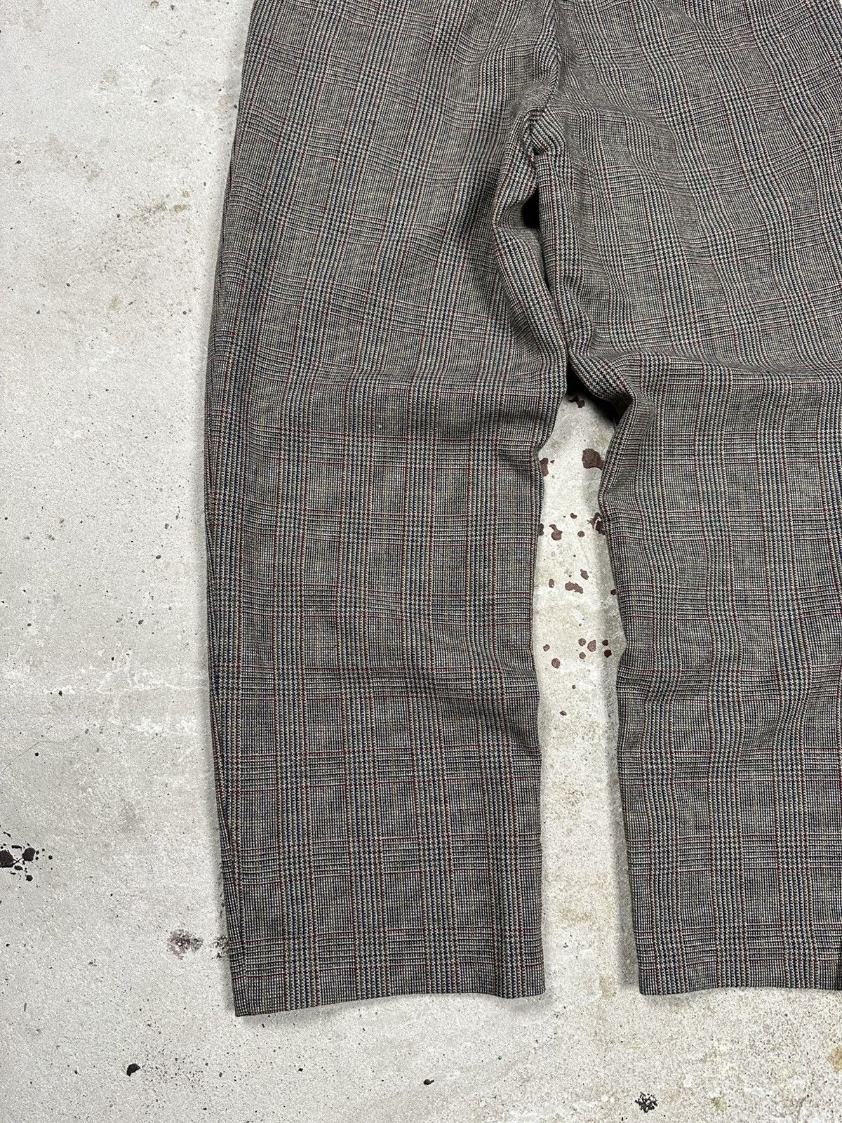 Burberry × Vintage Vintage 80/90s Burberry’s Tartan Nova Check Baggy Pants Size US 34 / EU 50 - 10 Thumbnail