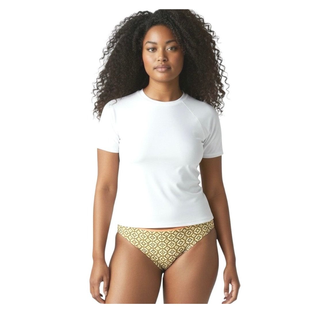 La Perla La Perla Studio Geometric Orange Reversible Bikini Bottom 6 Size ONE SIZE - 9 Thumbnail