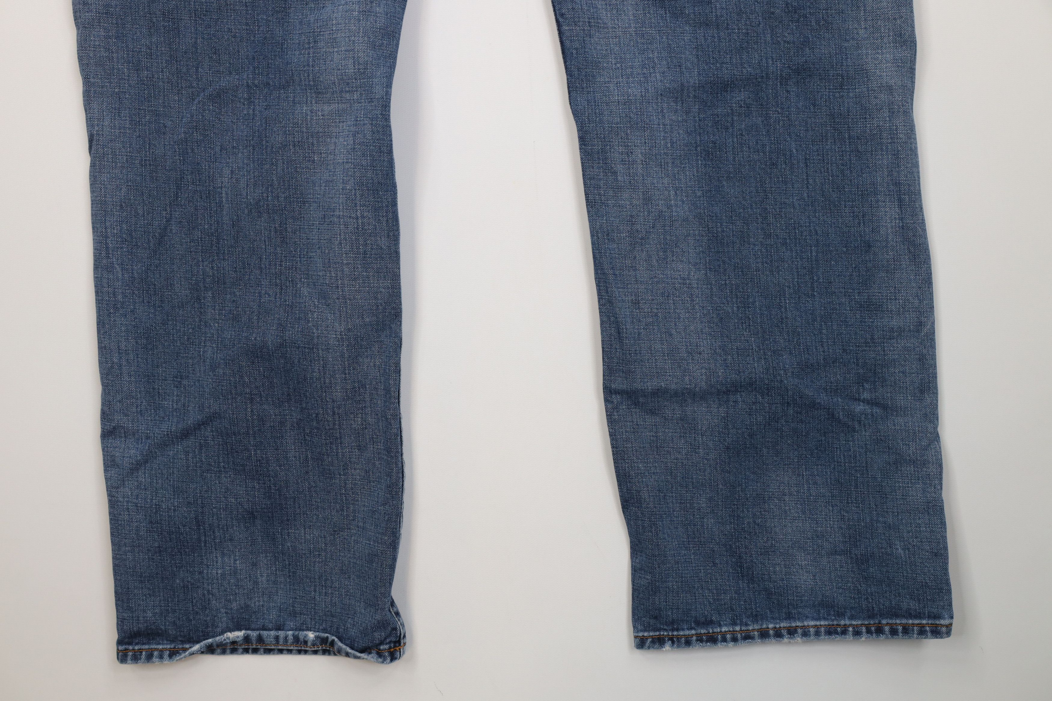 Lucky Brand Vintage Y2K Lucky Brand Straight Wide Leg Denim Jeans Size US 38 / EU 54 - 14 Thumbnail