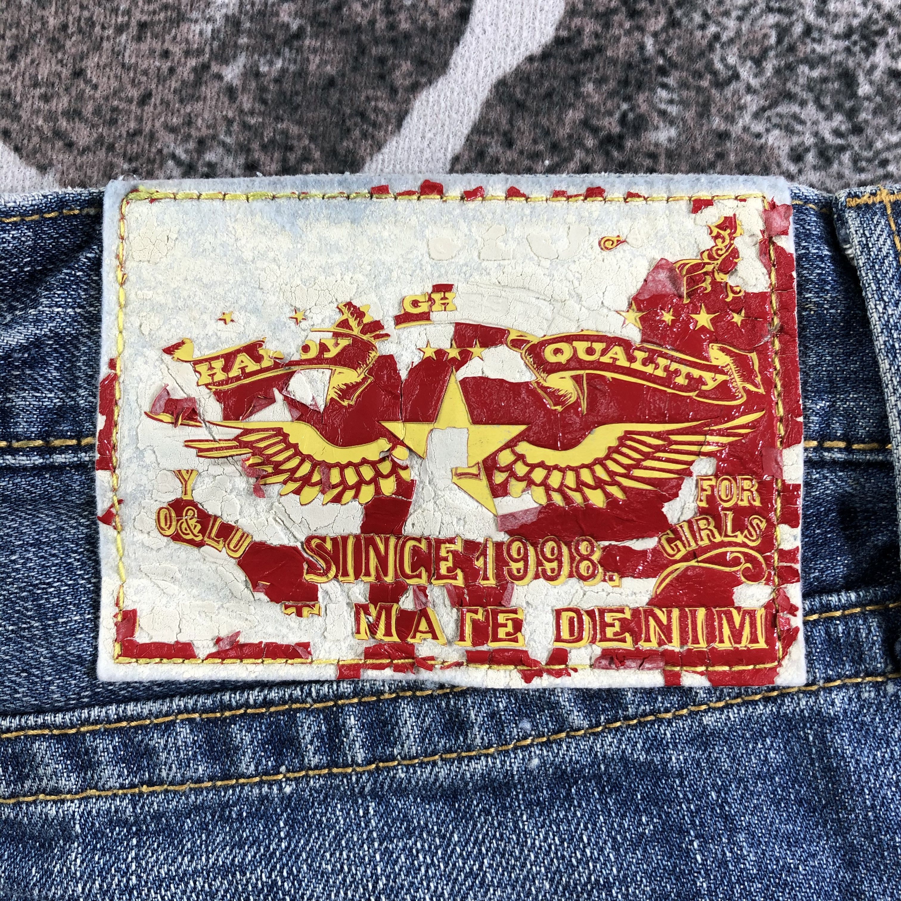 Japanese Brand Co&Lu Jeans Ripped Denim KJ2368 Size US 26 / EU 42 - 5 Thumbnail