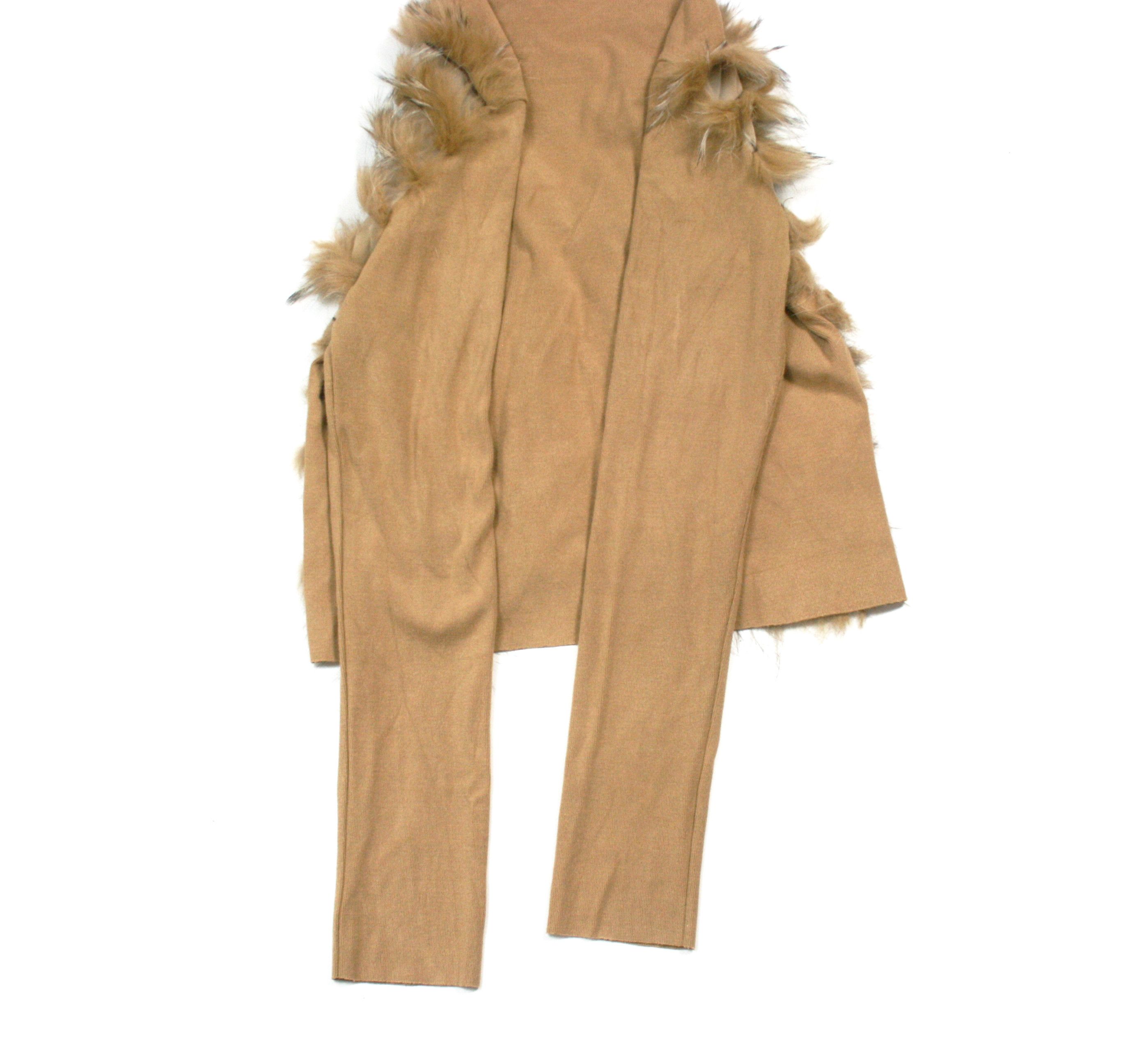 Ferre 90S GF Ferre Faux Fur Cardigan Y2K Vintage Size M / US 6-8 / IT 42-44 - 6 Thumbnail