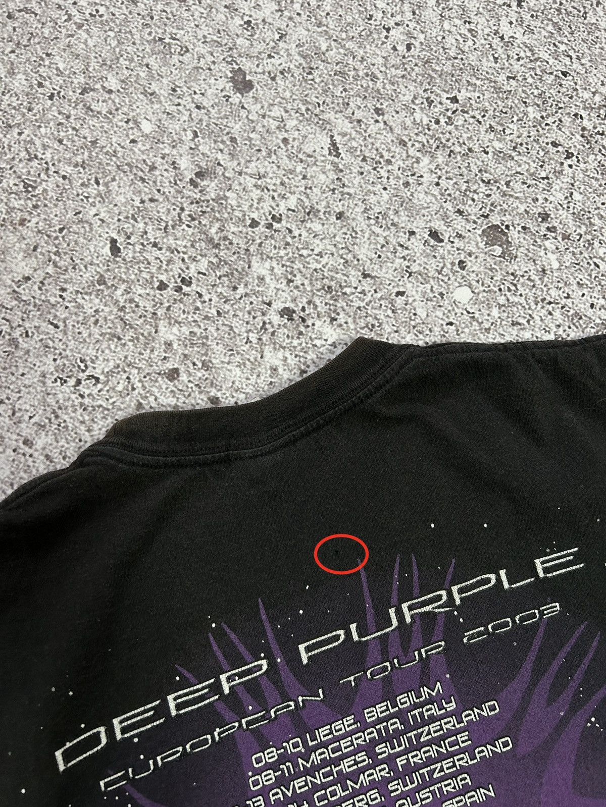 Band Tees × Vintage Vintage Deep Purple European Tour 2003 Rock Band T-Shirt Size US XL / EU 56 / 4 - 9 Thumbnail