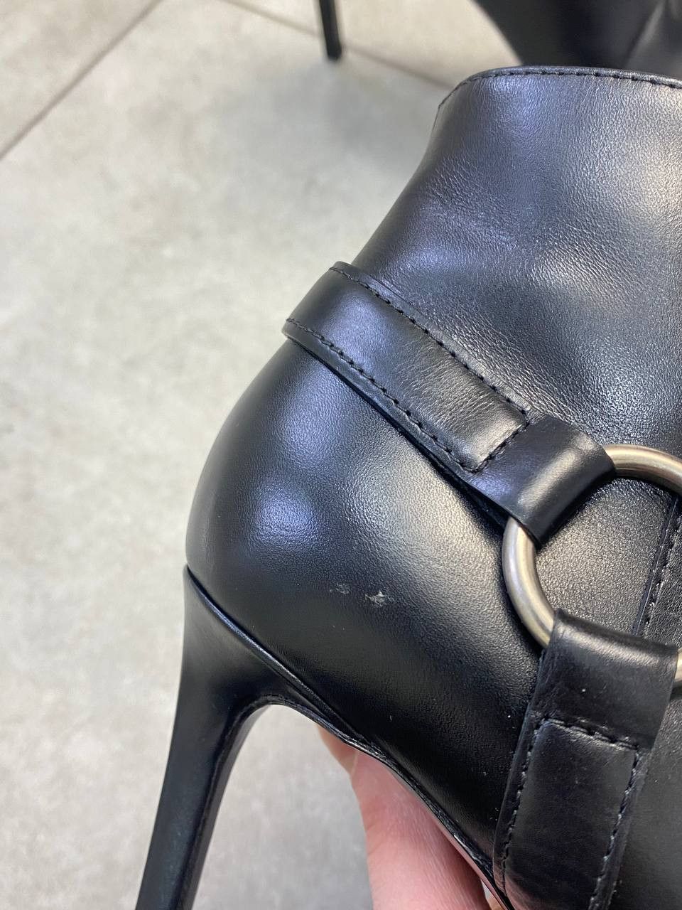 Saint Laurent Paris Saint Laurent By Hedi Slimane Janis Harness Heel Biker Boots Size US 10 / IT 40 - 13 Thumbnail