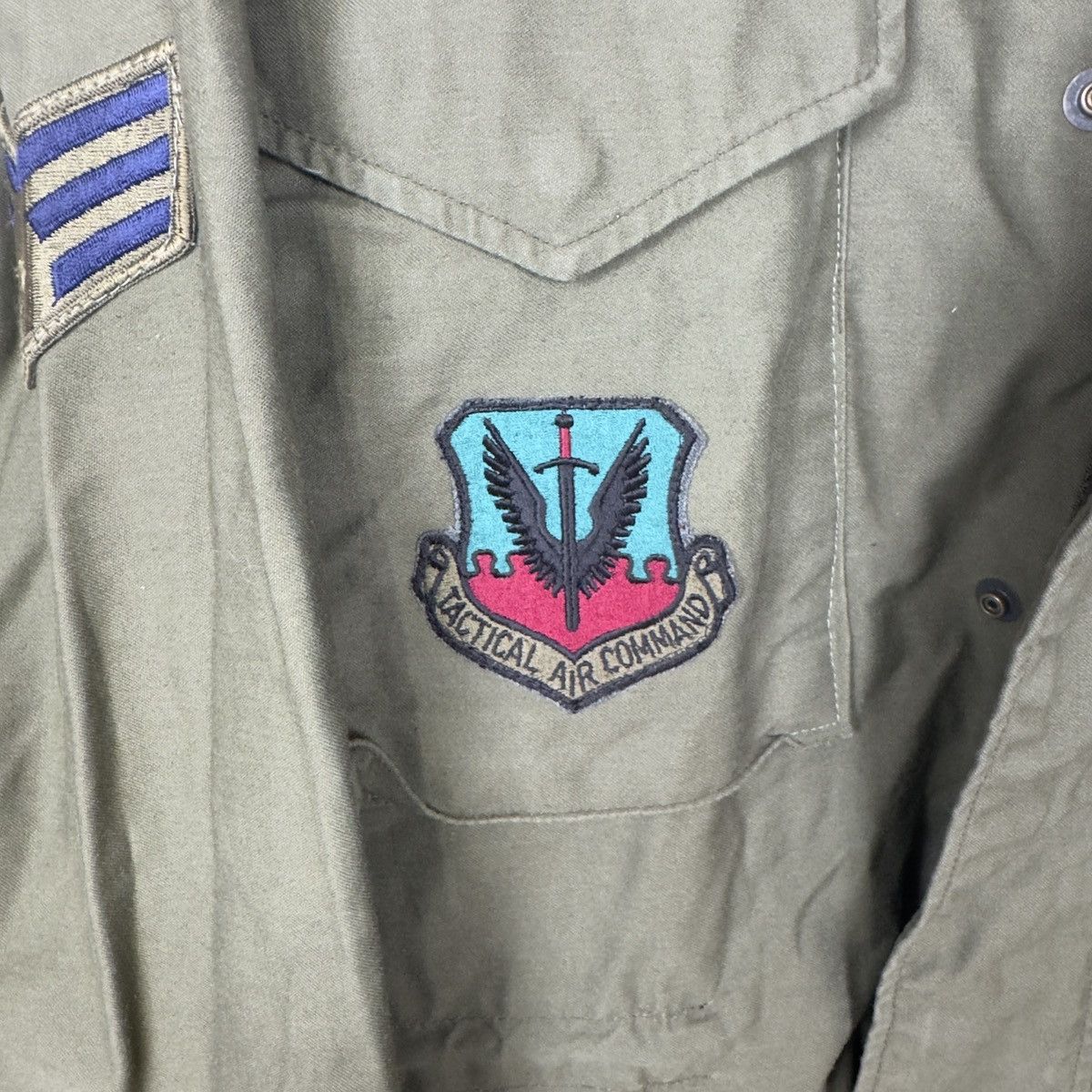 Alpha Industries Vintage USAF M65 Field Jacket 49th EMS TAC Holloman AFB Size US M / EU 48-50 / 2 - 7 Thumbnail