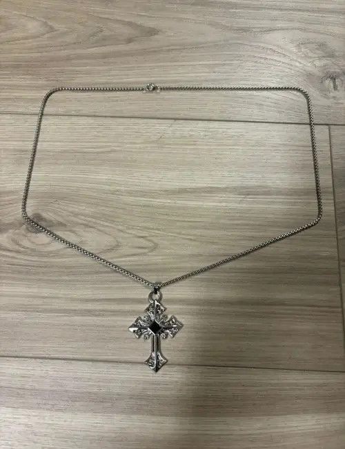 Japanese Brand Black Ore Cross Necklace Size ONE SIZE - 2 Thumbnail