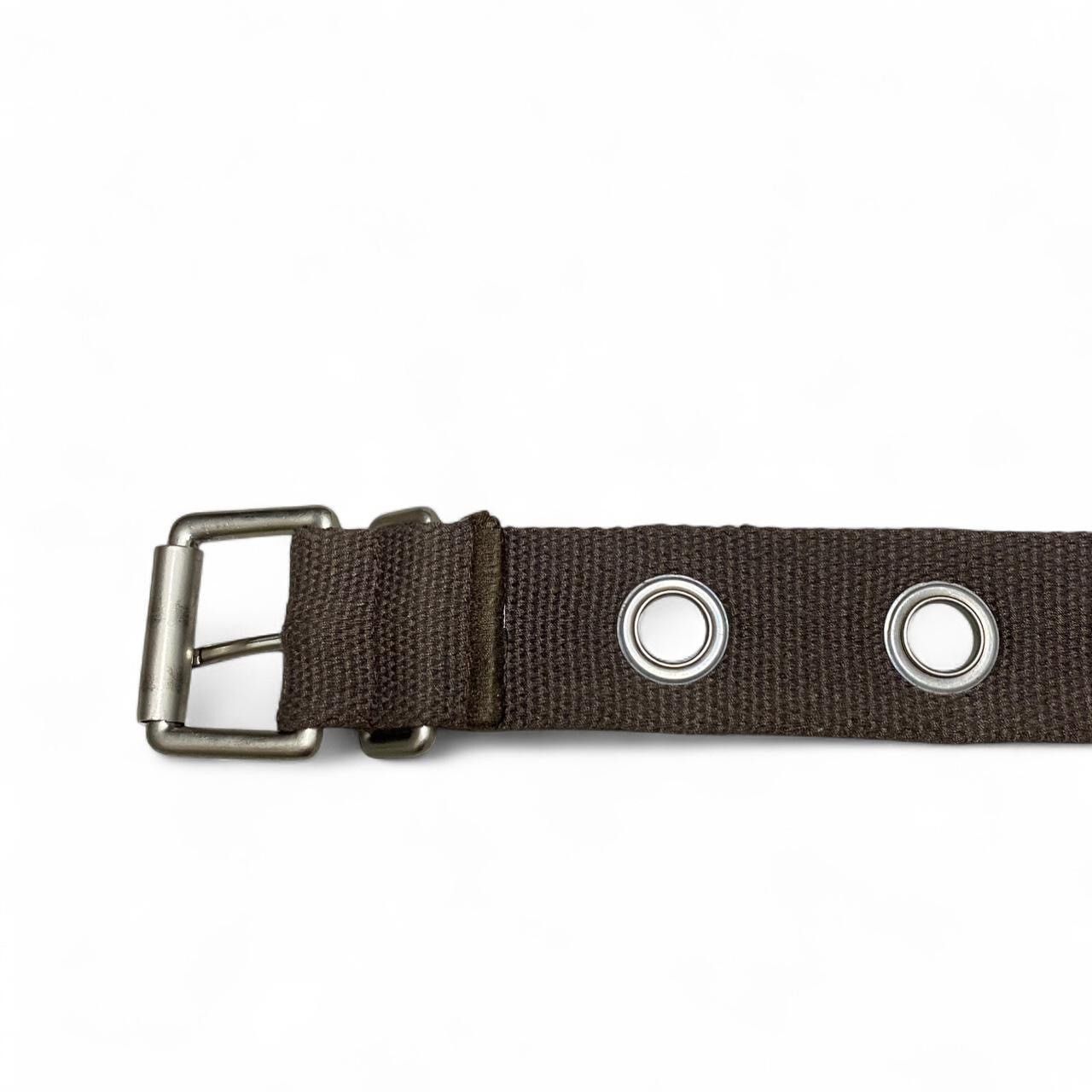 Other Y2K canvas multi ring brown and silver belt Size ONE SIZE - 6 Thumbnail