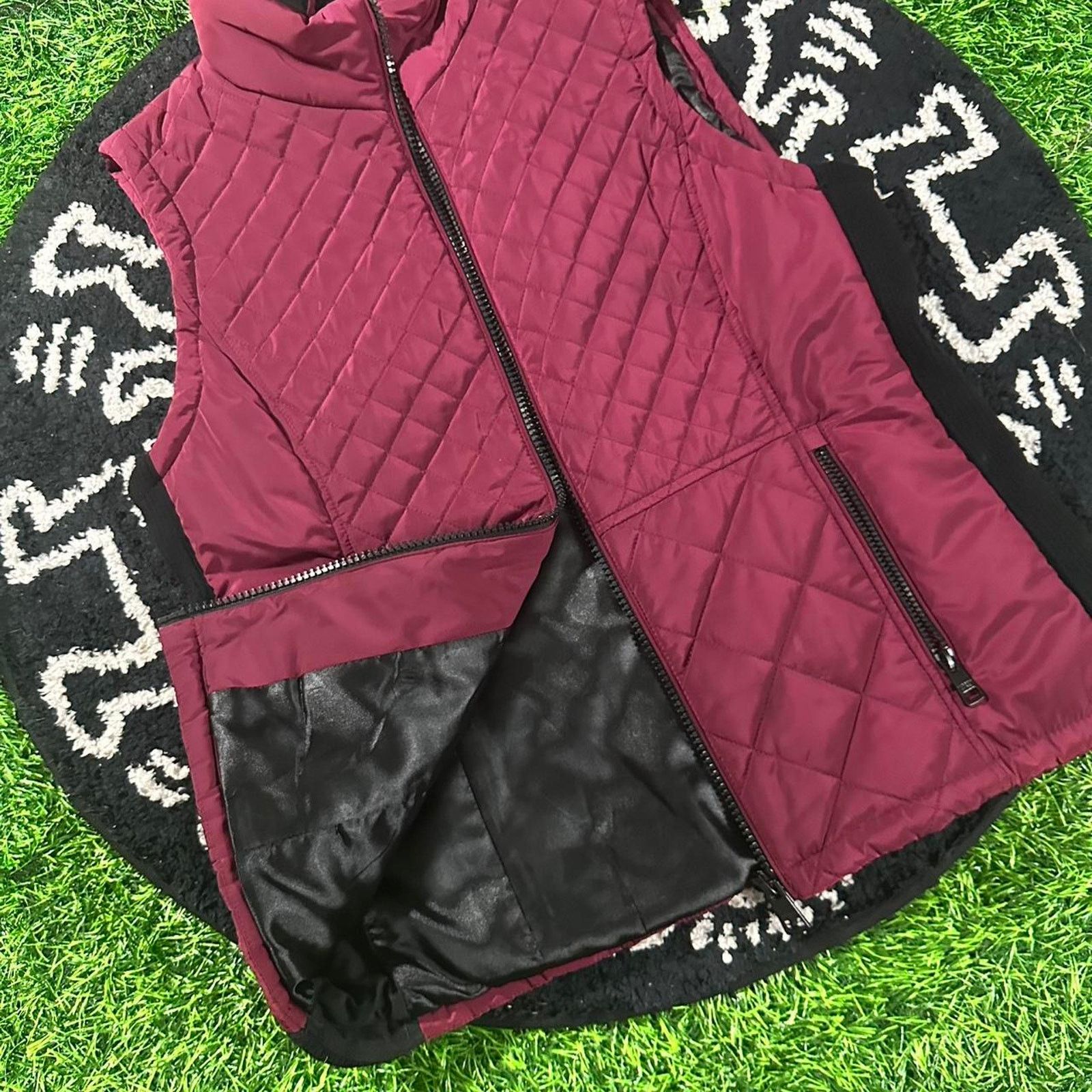 Andrew Marc Women’s Purple Andrew Marc brand Quilted Vest - L Size L / US 10 / IT 46 - 3 Thumbnail