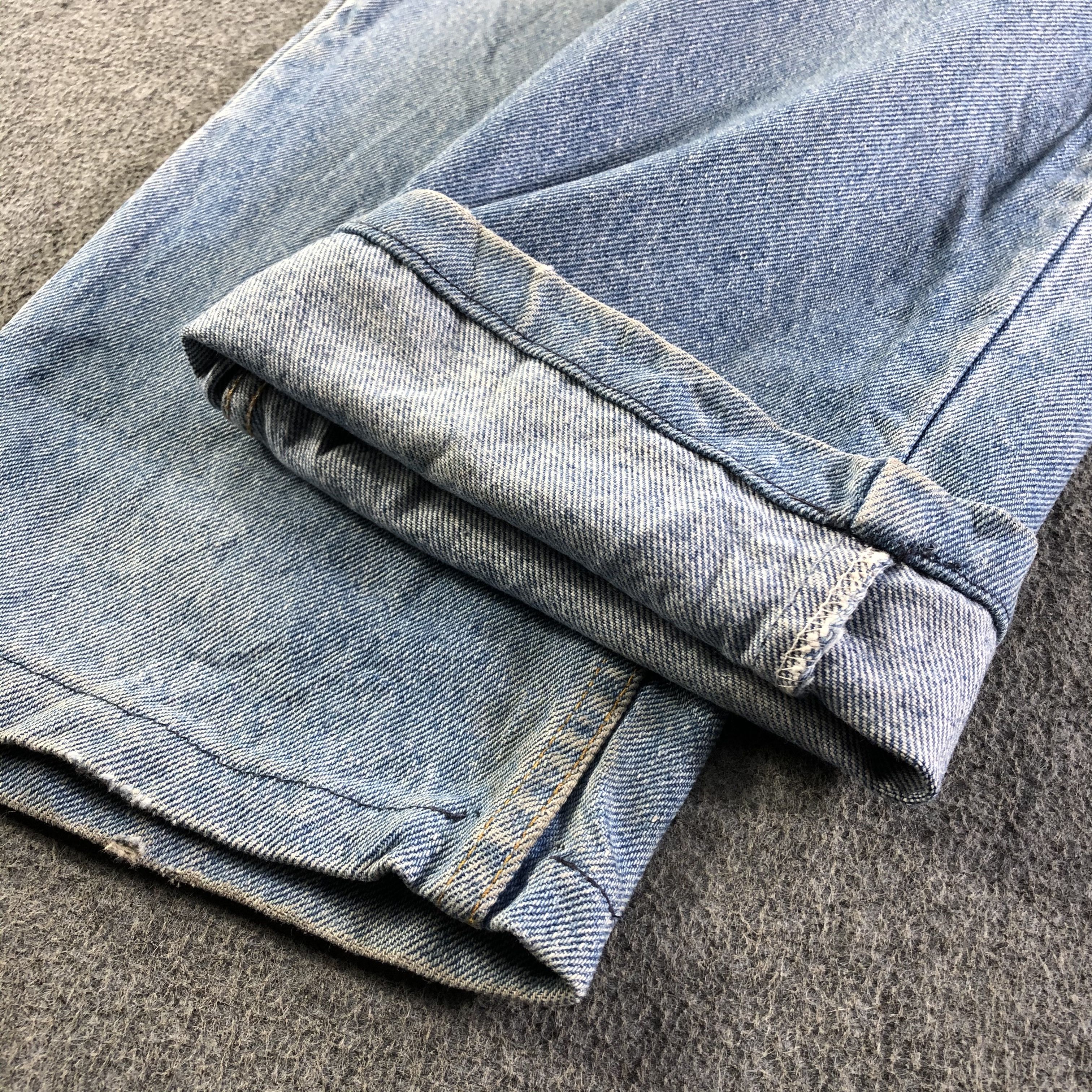 Levi's Vintage 80s Blue Wash Levis Jeans-J4318 Size US 33 - 6 Thumbnail