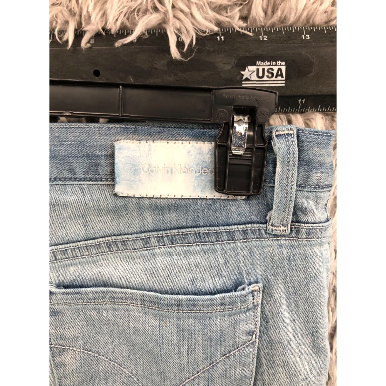 Calvin Klein Calvin Klein Jeans Womens Medium Wash Blue Size 28 Regular Denim Five-Pocket Design Size 28" / US 6 / IT 42 - 6 Thumbnail