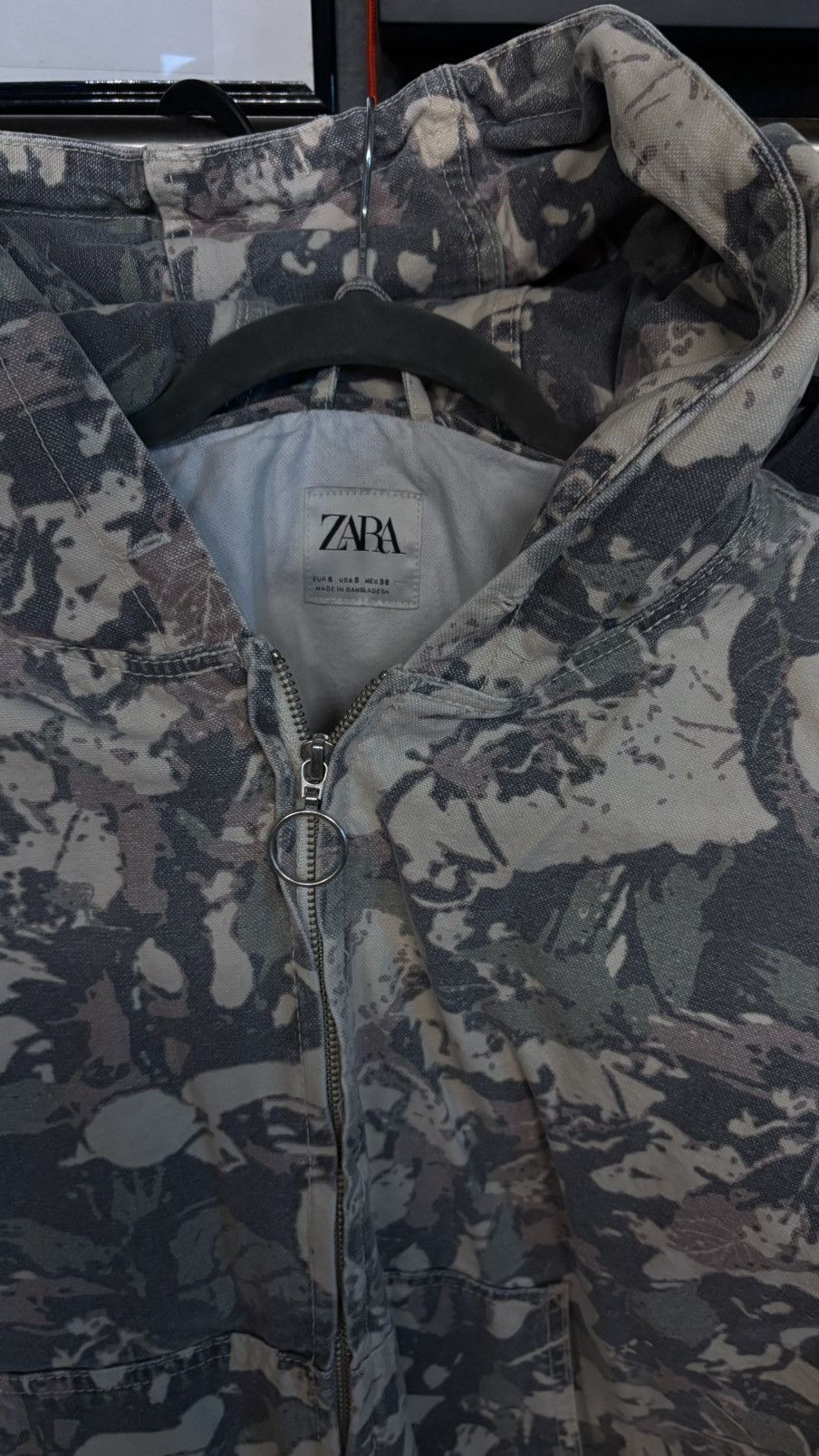 Zara Zara Camo Zip Up Jacket Size US S / EU 44-46 / 1 - 2 Thumbnail