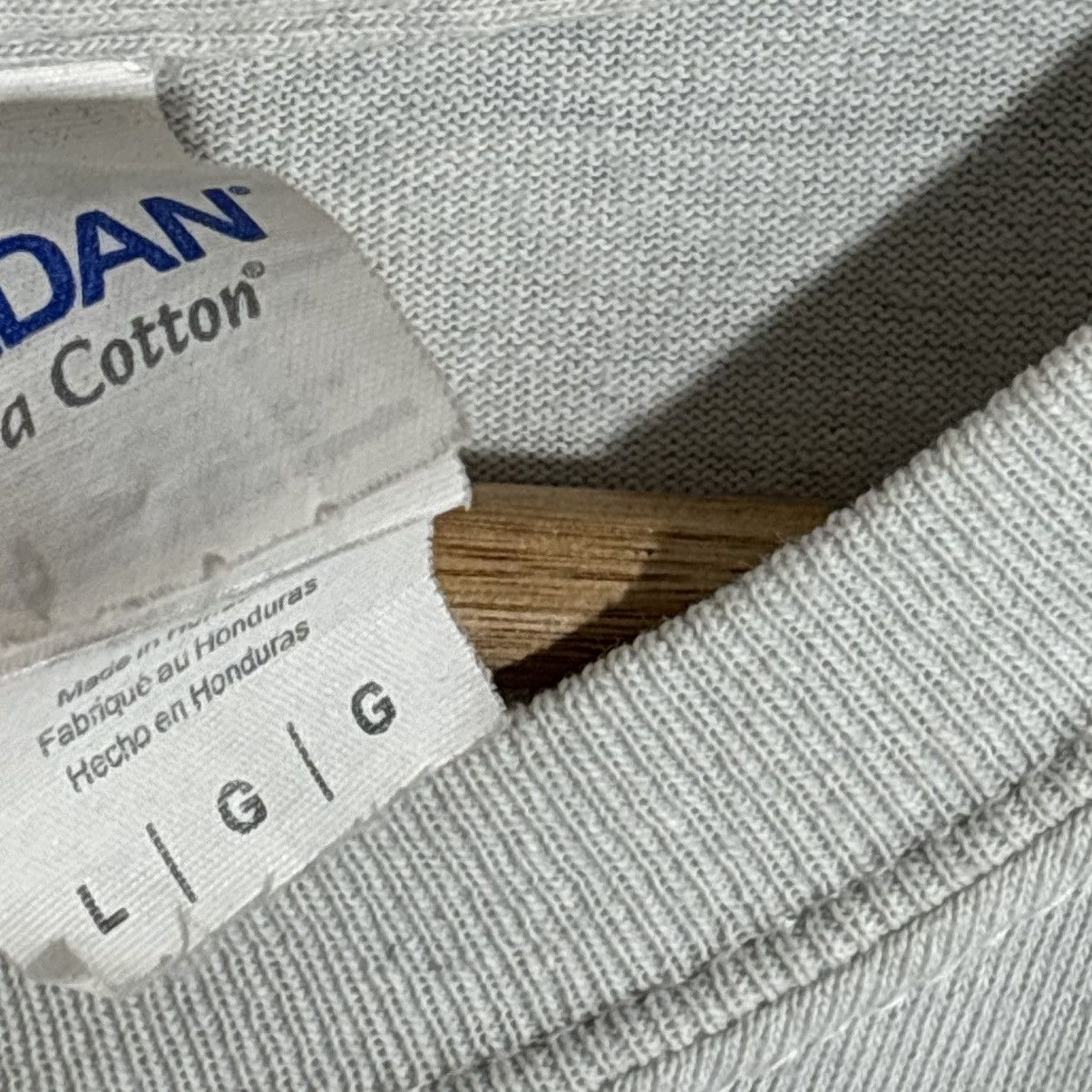 Vintage Gildan t-shirt i hate all cops white large vintage Size US L / EU 52-54 / 3 - 4 Thumbnail