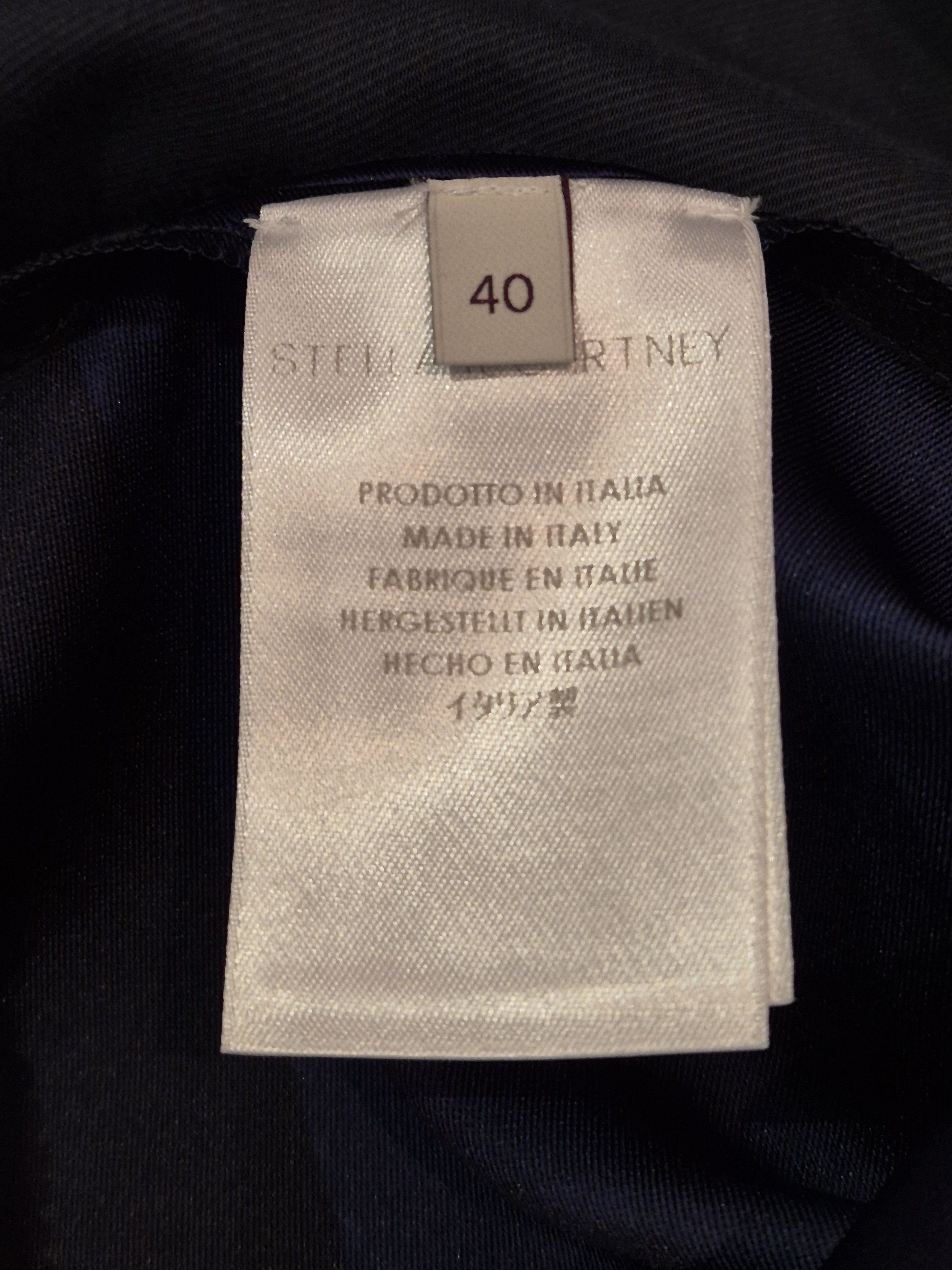Stella McCartney Stella McCartney Silk blend Striped Strapless Jumpsuit Size 27" / US 4 / IT 40 - 5 Thumbnail