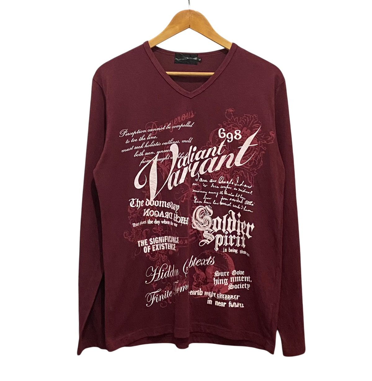 If Six Was Nine BUNDLE GRUNGE DESIGN JAPANESE LONGSLEEVE Size US M / EU 48-50 / 2 - 5 Thumbnail