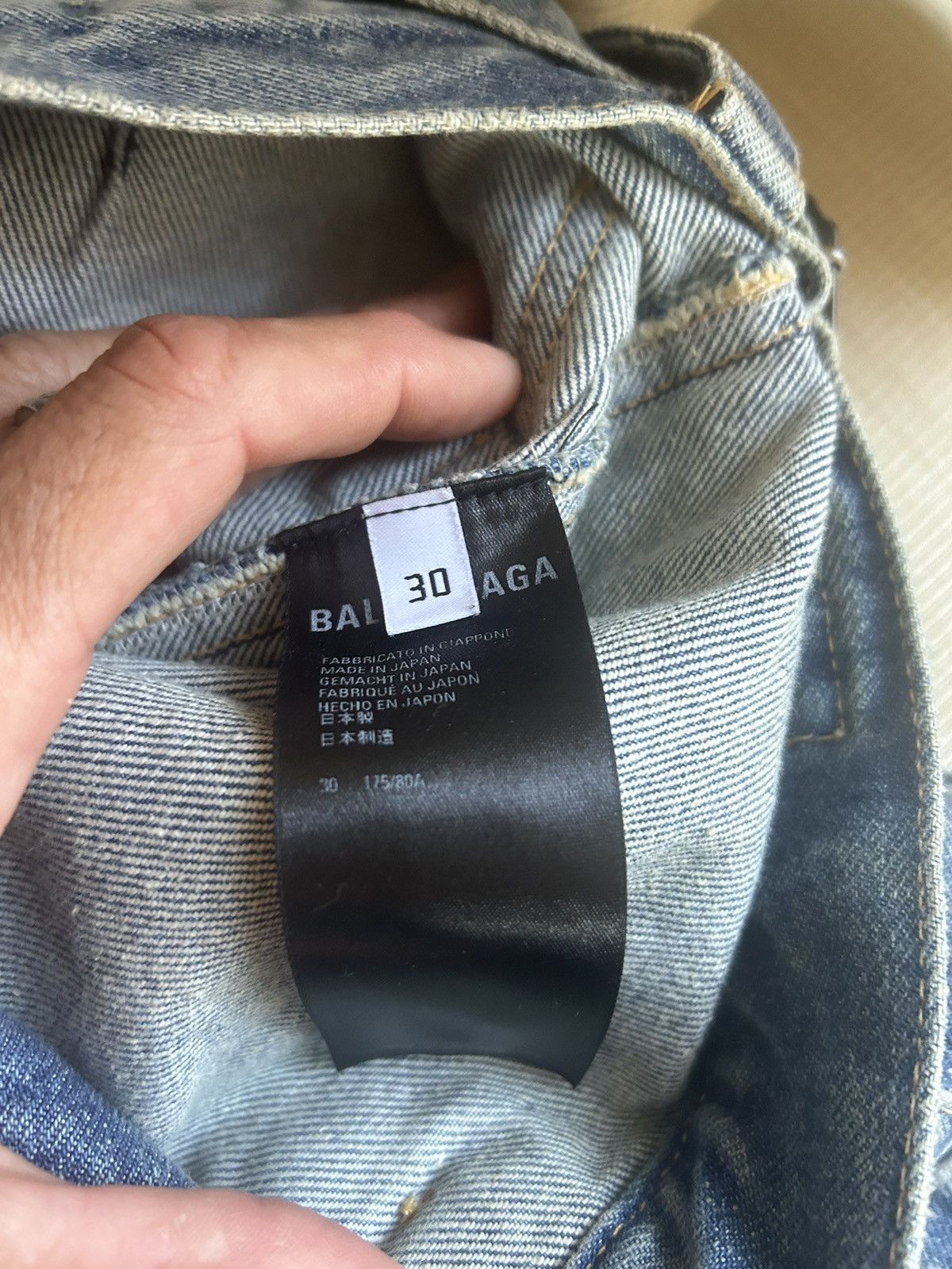 Balenciaga Balenciaga Raver Denim Size US 30 / EU 46 - 15 Thumbnail