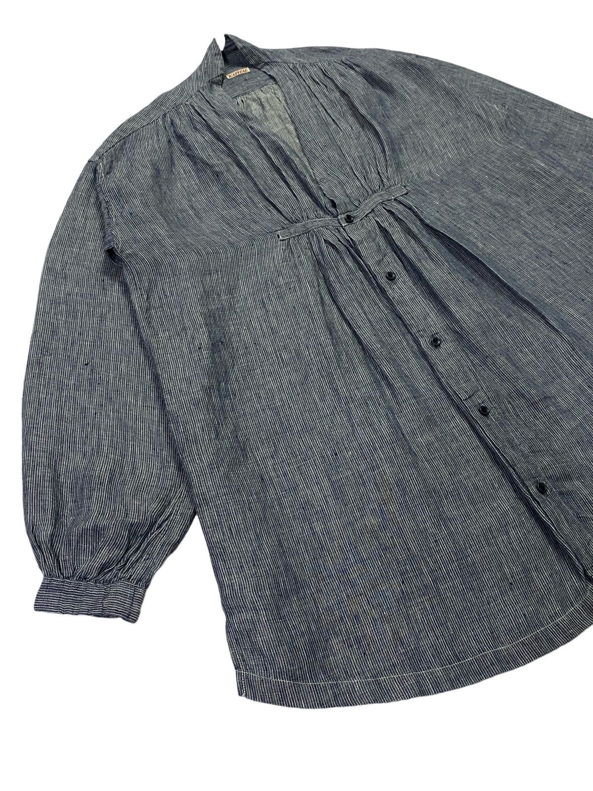 Kapital Kapital Linen Blouse Button Ups Size S / US 4 / IT 40 - 16 Thumbnail