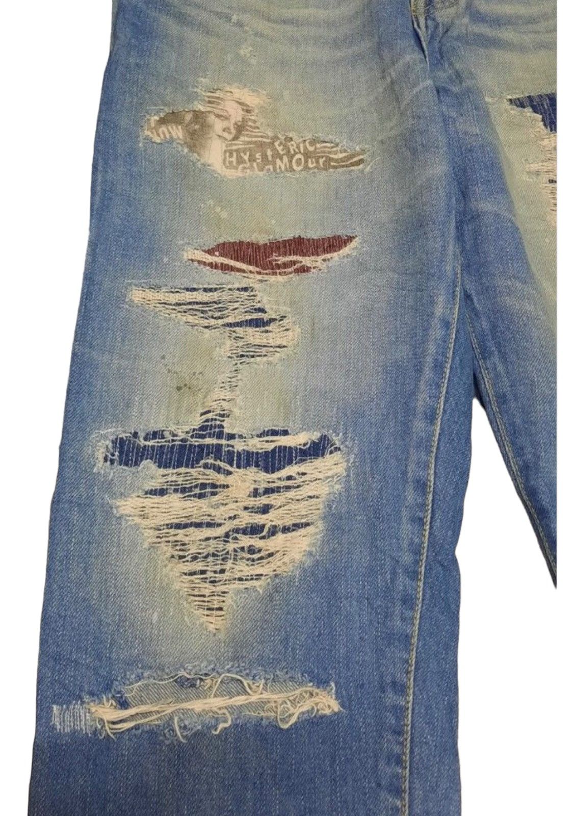 Hysteric Glamour × Vintage Vintage Hysteric Glamour Damaged Pant Size US 30 / EU 46 - 3 Thumbnail