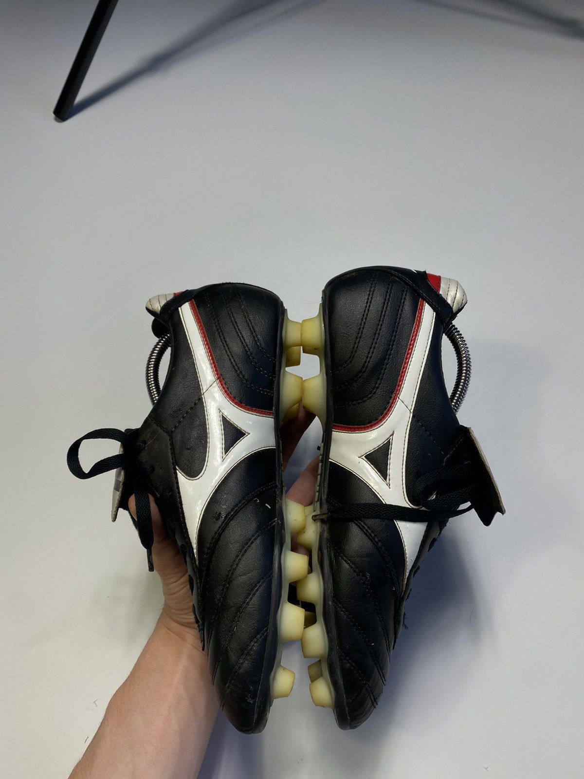 Mizuno Vintage Mizuno MRL club leather cleats football shoes Size US 8.5 / EU 41-42 - 3 Thumbnail