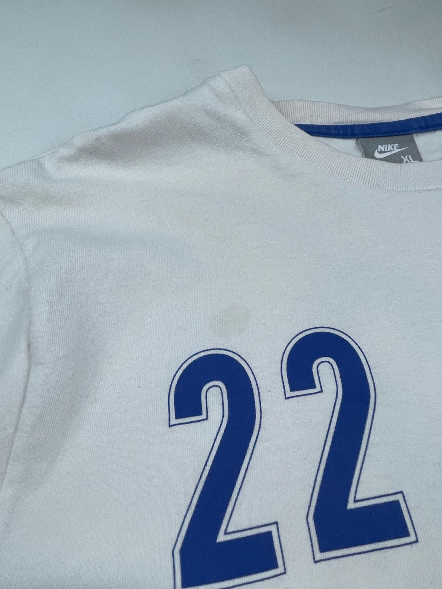 Nike vintage soccer t-shirt Nike France ribery Size US XL / EU 56 / 4 - 3 Thumbnail