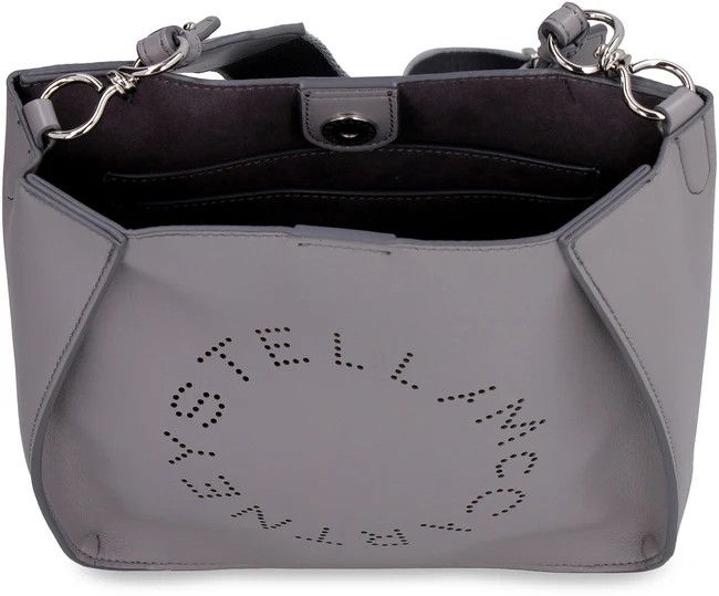 Stella McCartney o1s22i1n1024 Size: OS / Stella Logo Crossbody Bag in Grey Size ONE SIZE - 4 Thumbnail