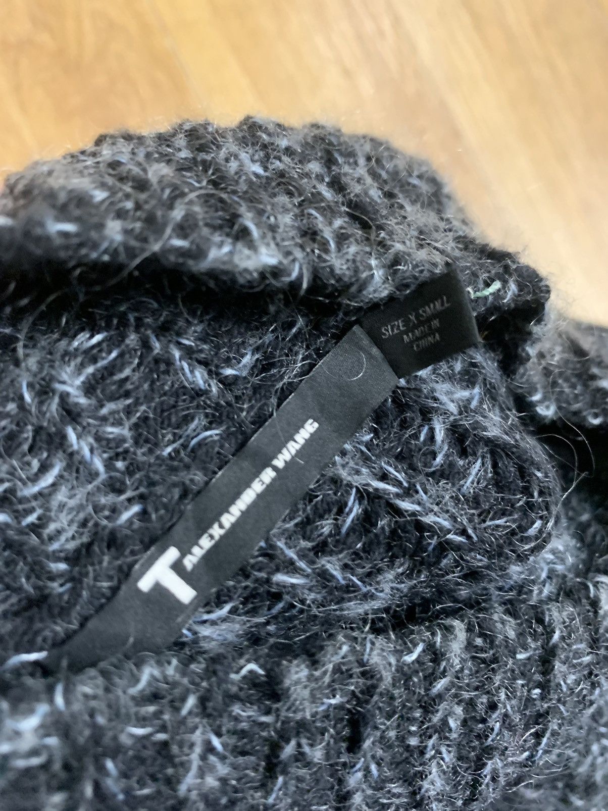 Alexander Wang Alexander Wang Turtleneck Mohair Style Fuzzy Sweater Size US S / EU 44-46 / 1 - 3 Thumbnail