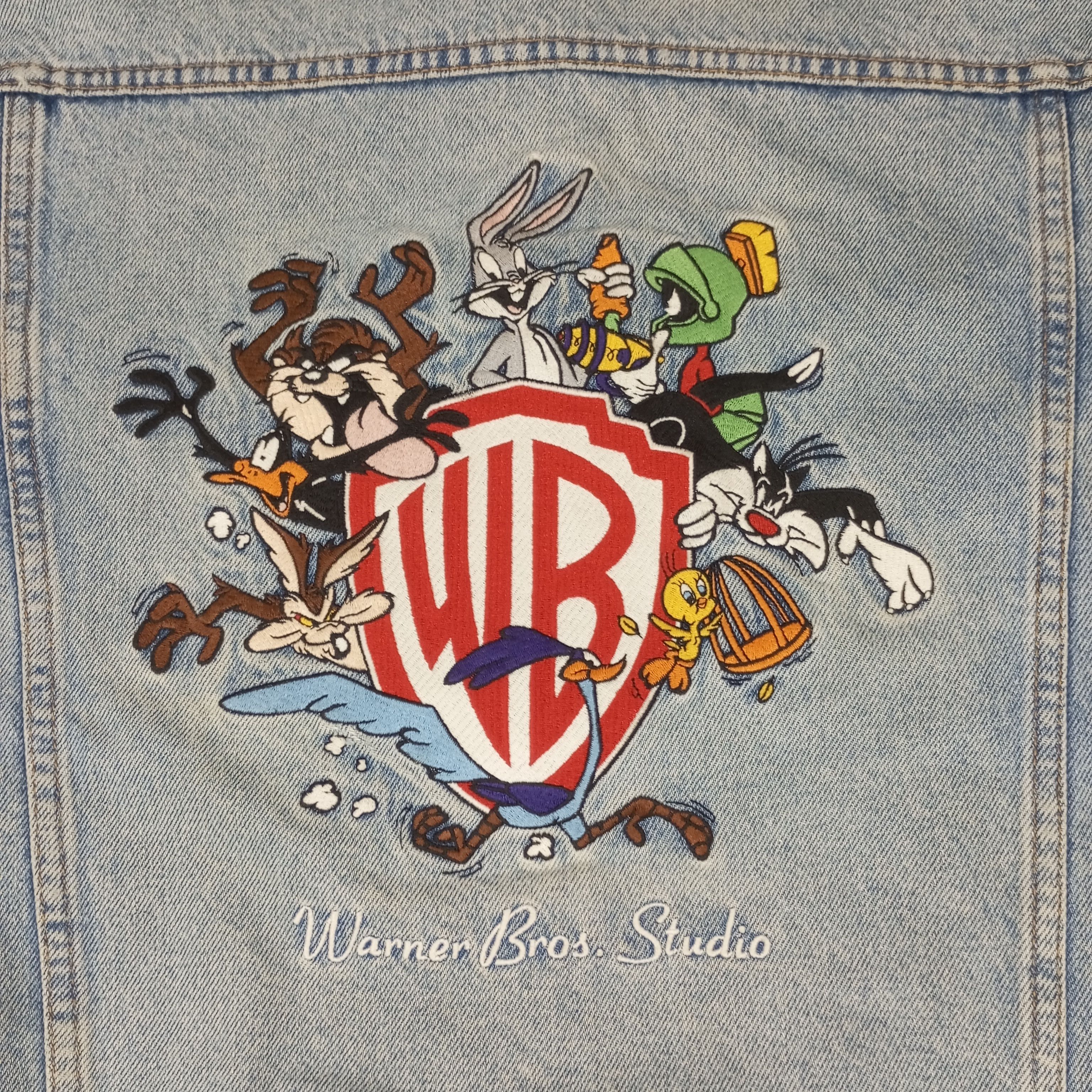 Vintage × Warner Bros Warner Bros Studio Cartoon Character Design Jacket Size US L / EU 52-54 / 3 - 2 Thumbnail