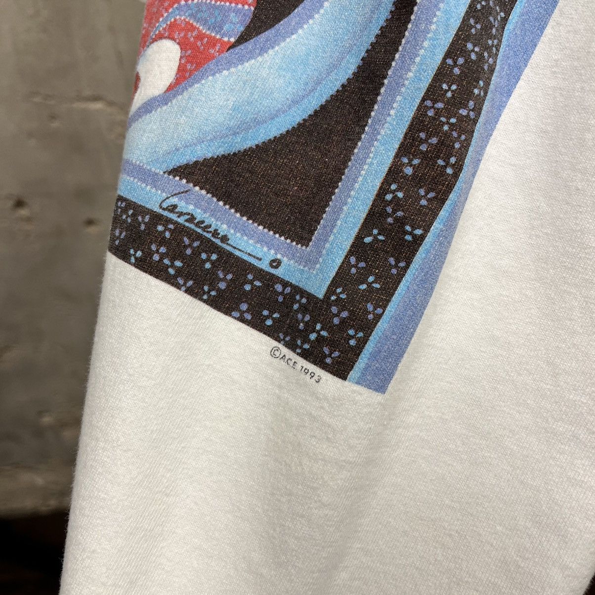 Vintage Vintage 1993 Alaska AK White Artsy Graphic T-Shirt Large Size US XL / EU 56 / 4 - 6 Thumbnail