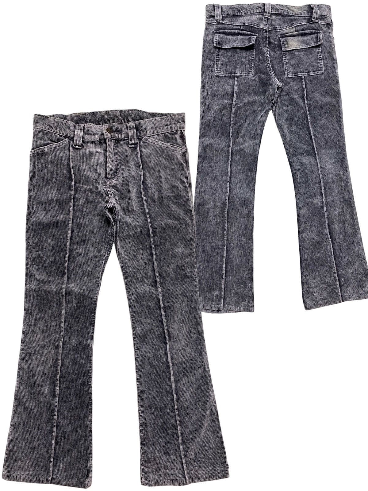 If Six Was Nine 5TH STREET Flare Corduroy Pants Size 30" / US 8 / IT 44 - 1 Thumbnail