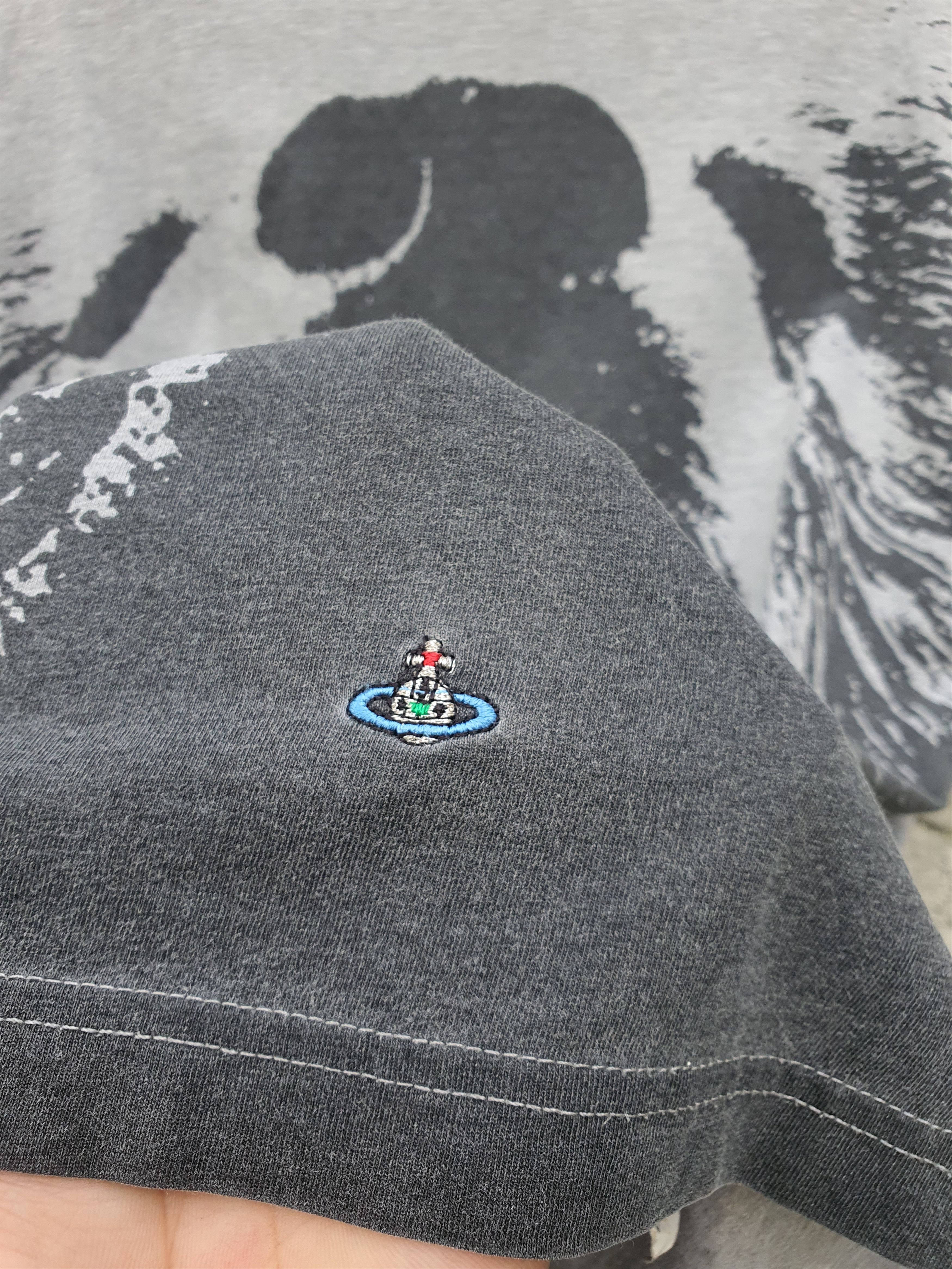Vintage × Vivienne Westwood Vivienne Westwood Overprint Bear Tee Size US M / EU 48-50 / 2 - 4 Thumbnail