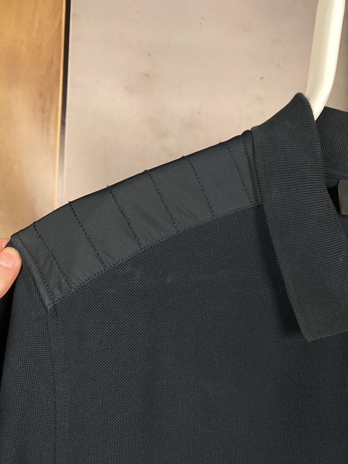 Belstaff 🌑Polo T-Shirt Belstaff Nylon Shoulder Inserts 🌑 Size US XXL / EU 58 / 5 - 8 Thumbnail