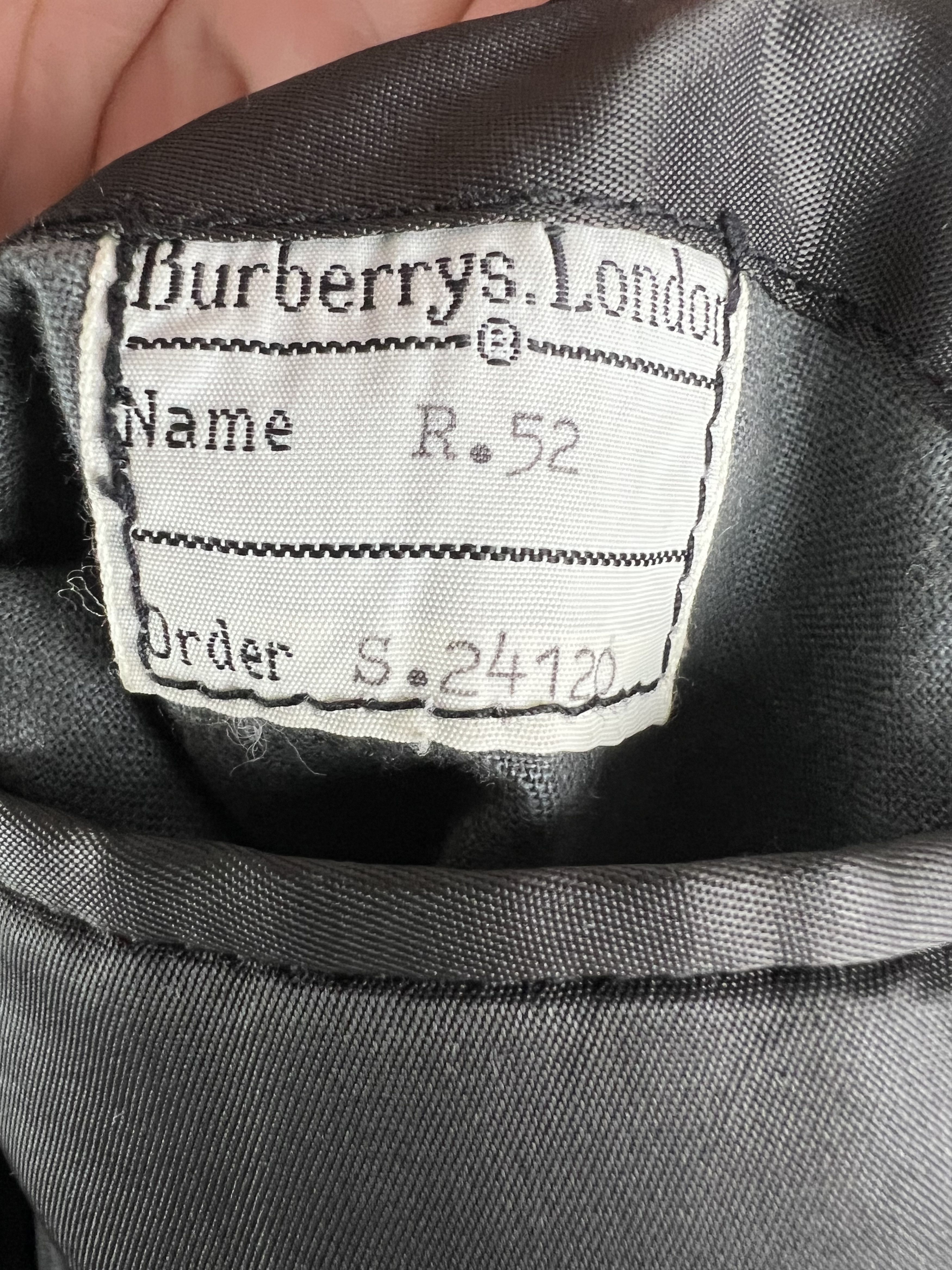 Burberry Burberrys VTG Rare Men's Wool Heavy Coat Size 52 Size US L / EU 52-54 / 3 - 12 Thumbnail