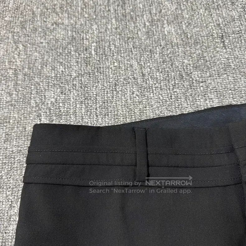 Dior Dior Black double-layer waist casual pants Size US 30 / EU 46 - 3 Thumbnail