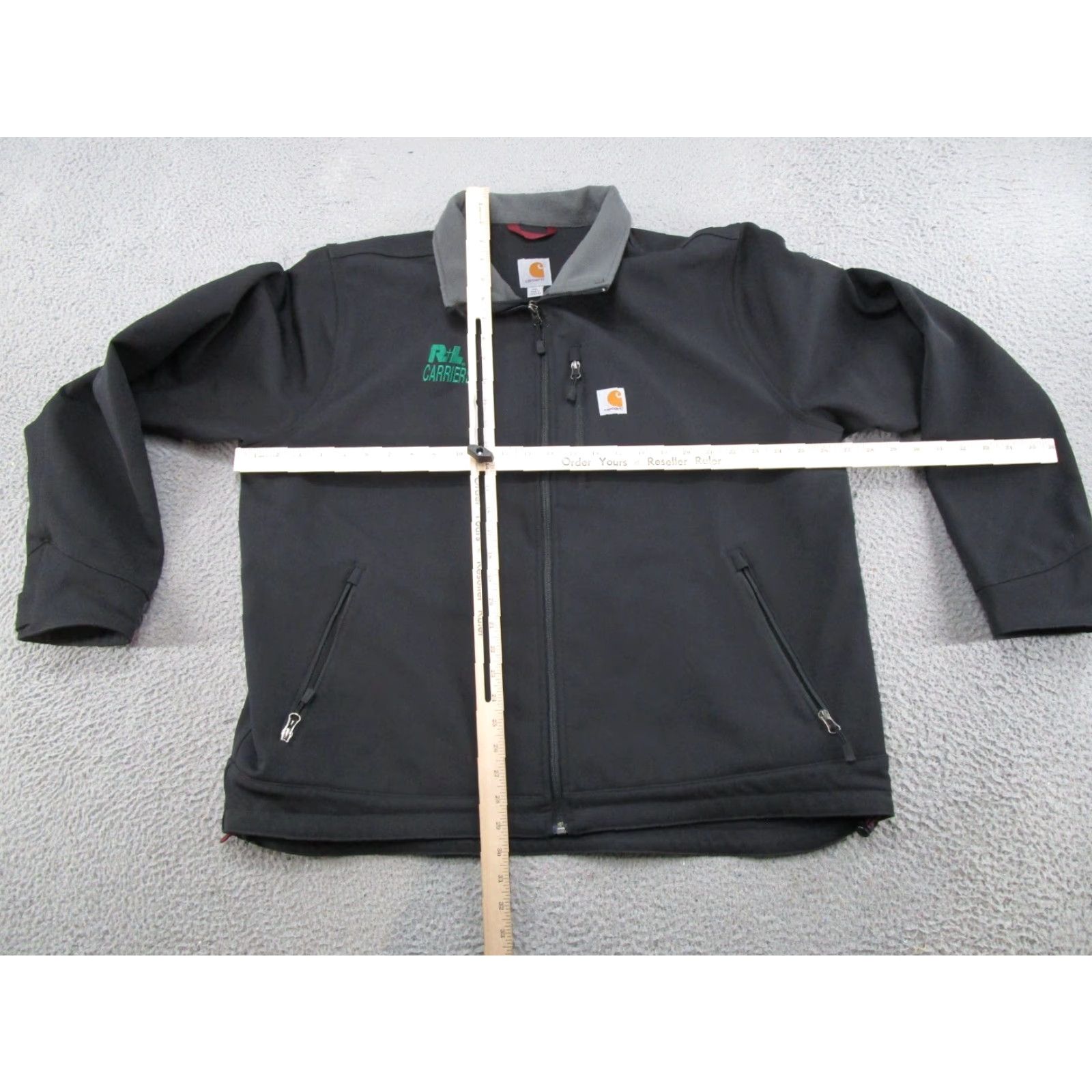 Carhartt VINTAGE Carhartt Soft Shell Jacket Mens 2XL Black Fleece Lined Rain Defender Read Size US XXL / EU 58 / 5 - 6 Thumbnail